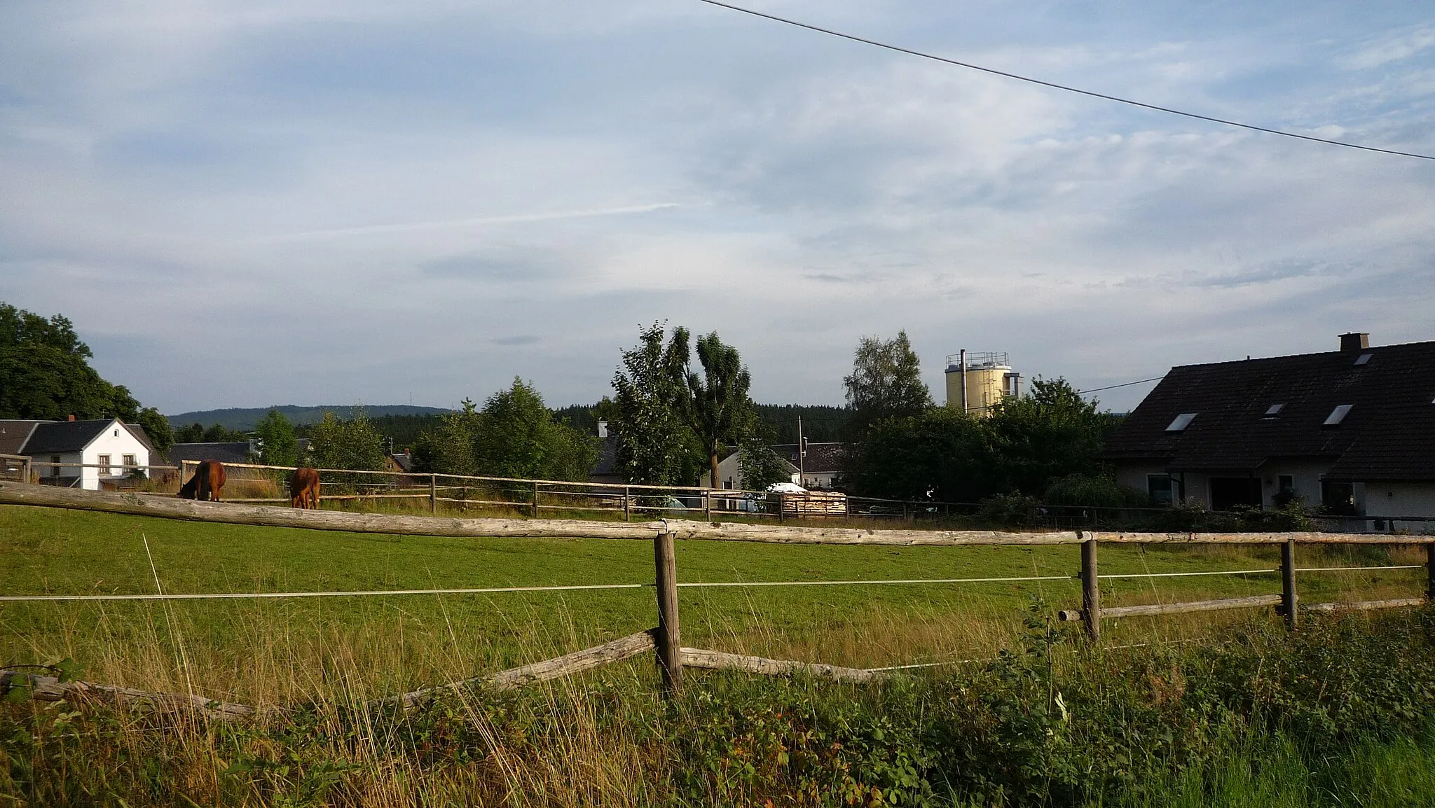 Photo showing: Overlooking the village