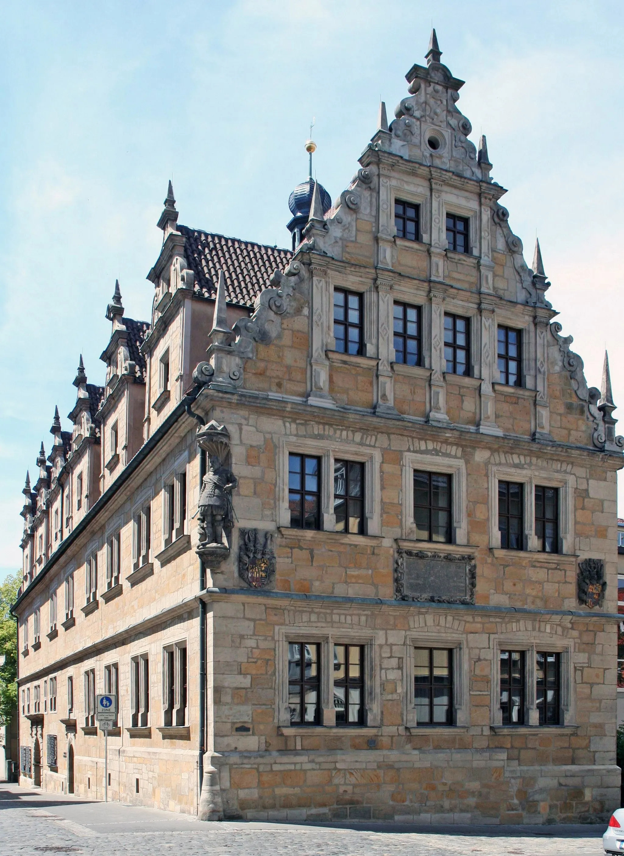 Photo showing: Gymnasium Casimirianum, Gymnasiumsgasse 2 Coburg