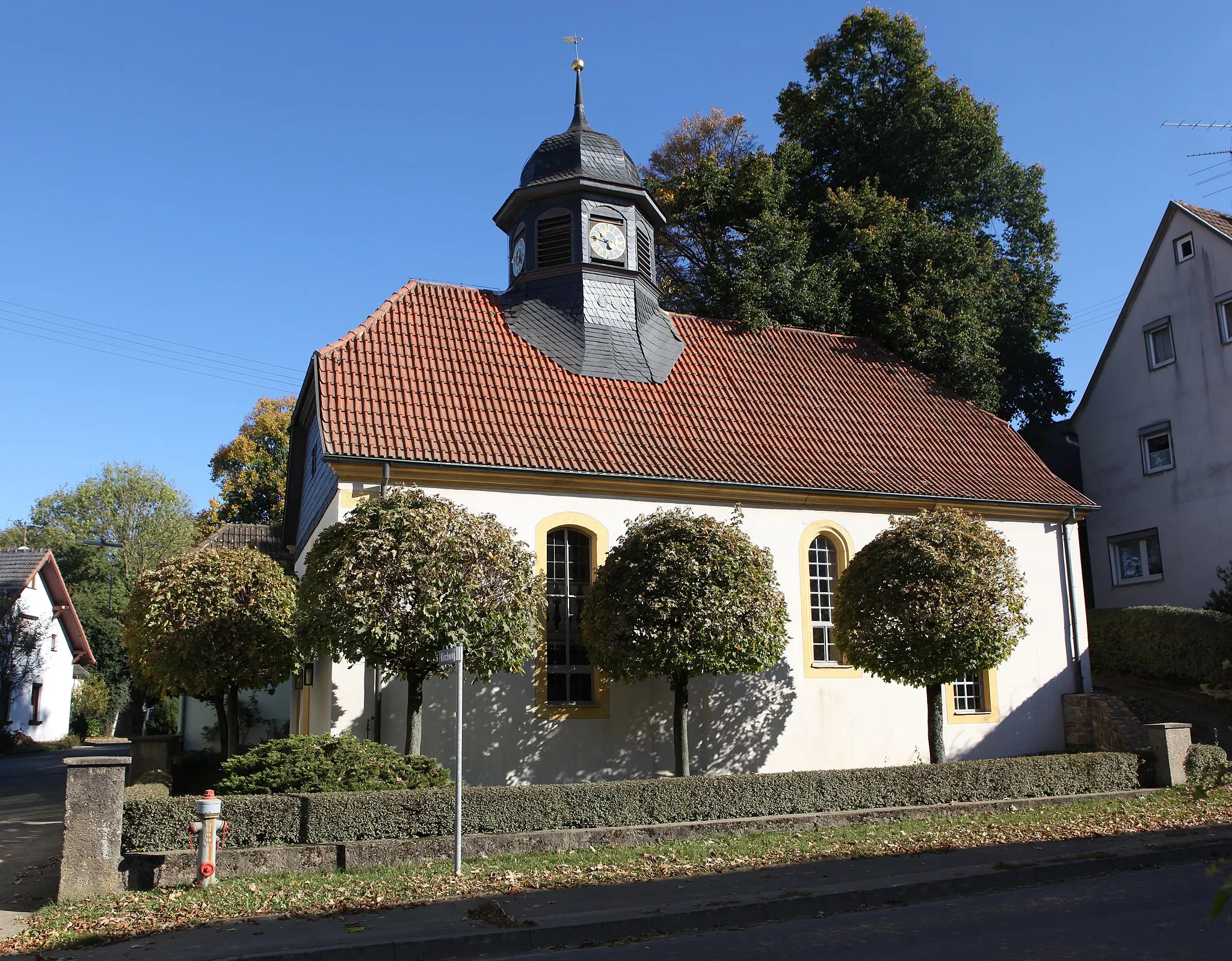Photo showing: Evangelisch-Lutherische Filialkirche in Meeder, OT Beuerfeld, Landkreis Coburg