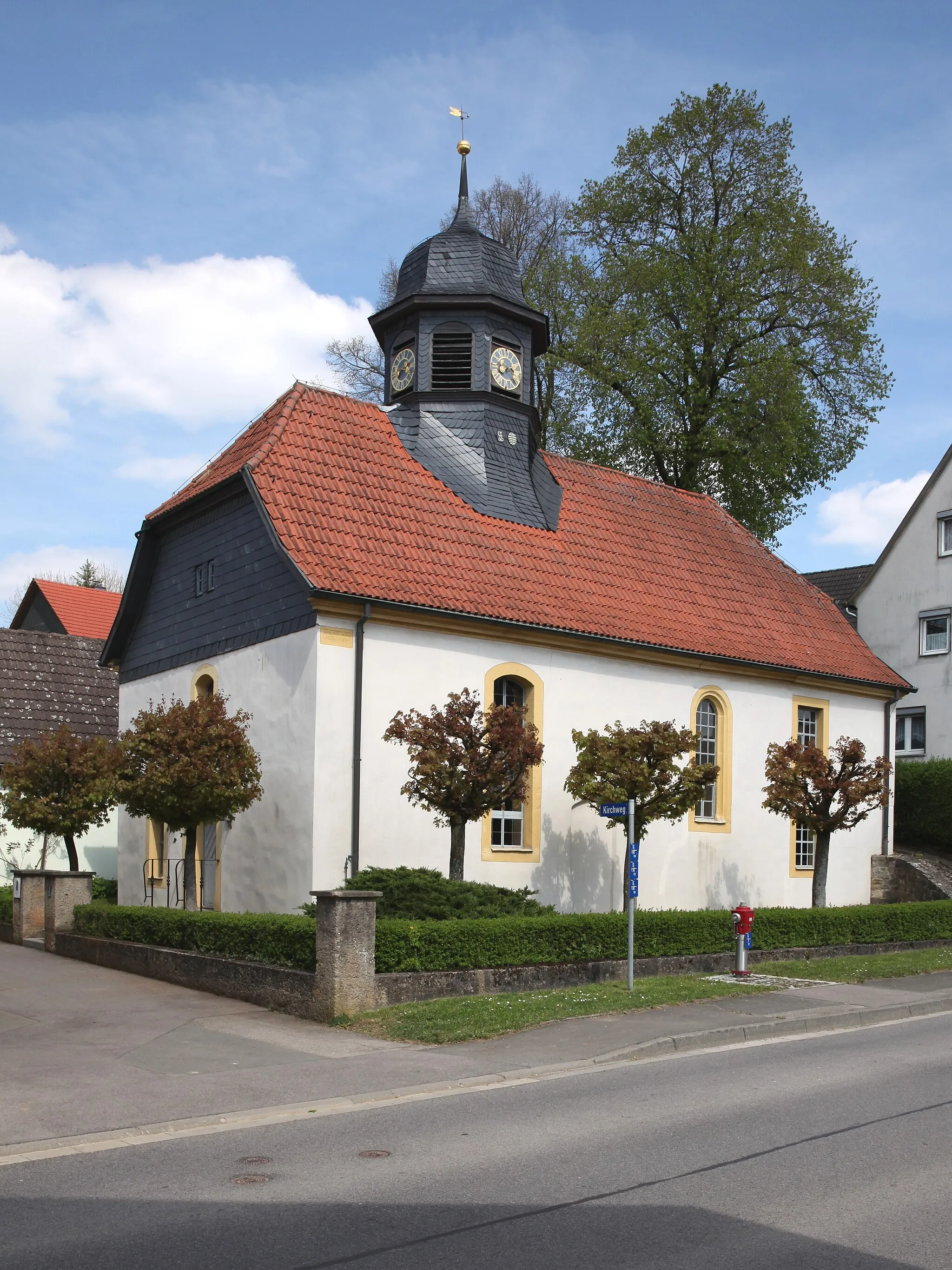 Photo showing: Evangelisch-lutherische Filialkirche in Beuerfeld