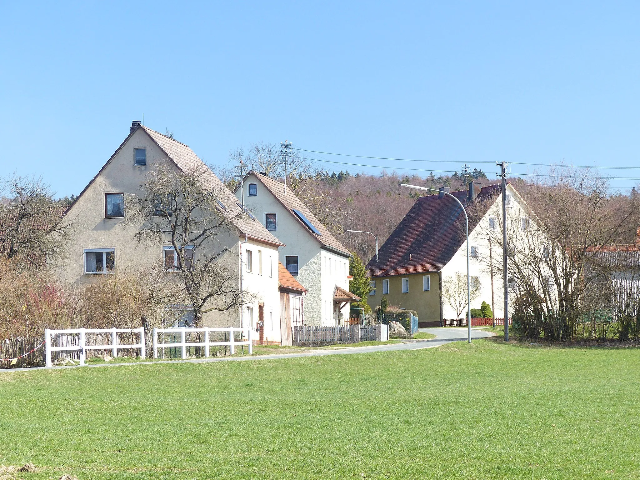 Photo showing: The hamlet Göring, a district of the municipality of Hiltpoltstein