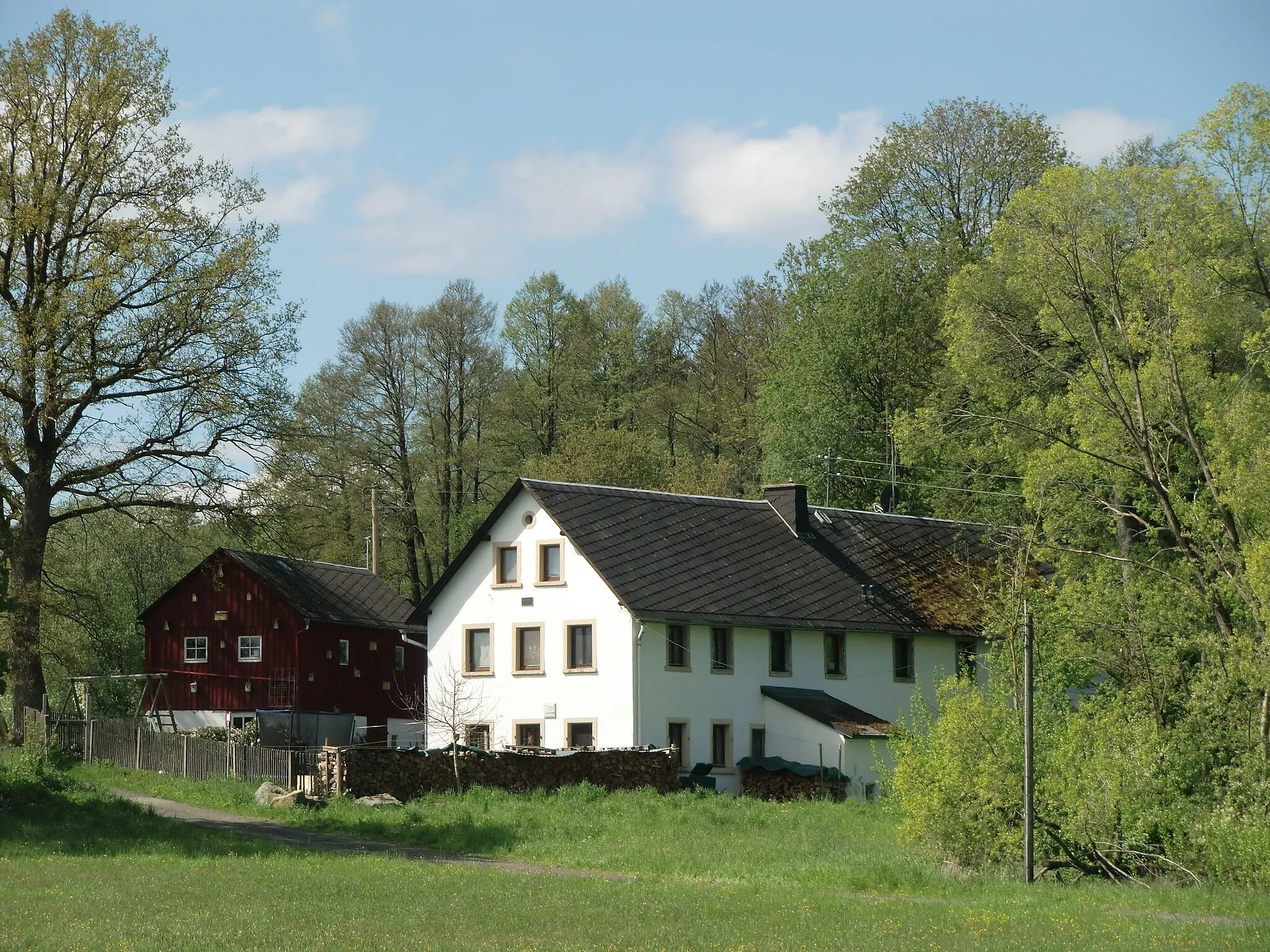 Photo showing: Location view of the Helmbrechts district Ottengrünereinzel