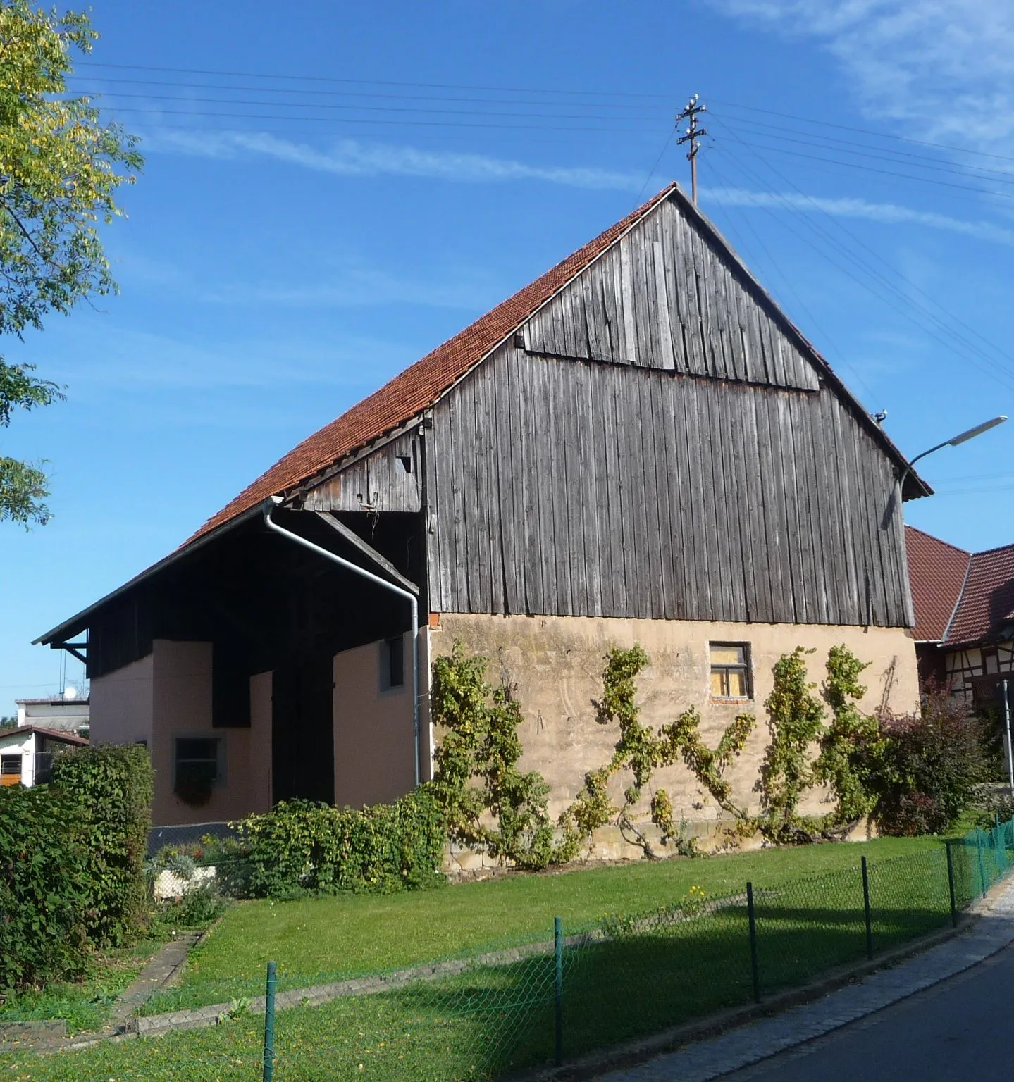 Photo showing: typische fränkische Scheune in Köttensdorf