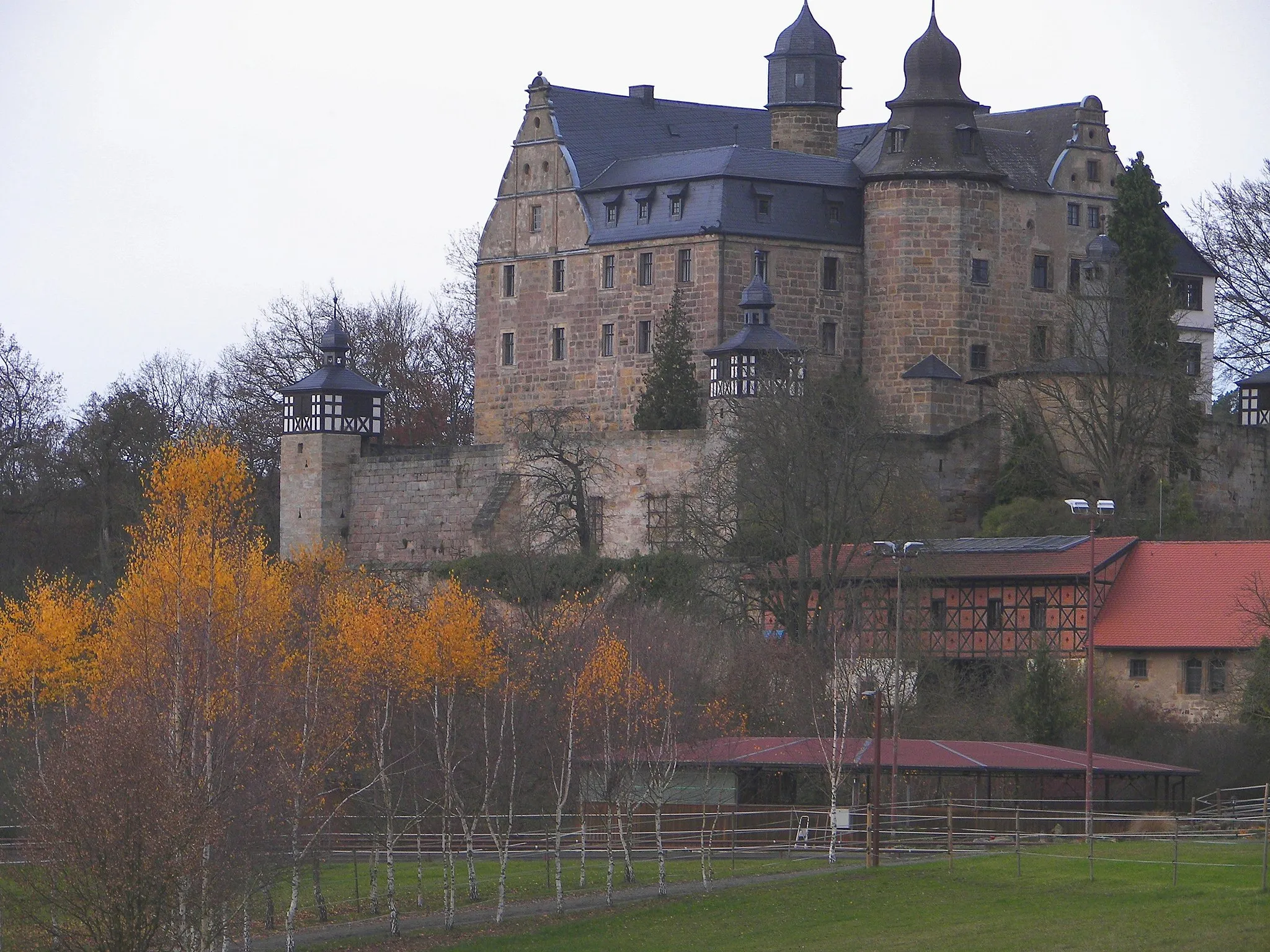 Photo showing: Wernstein Castle
