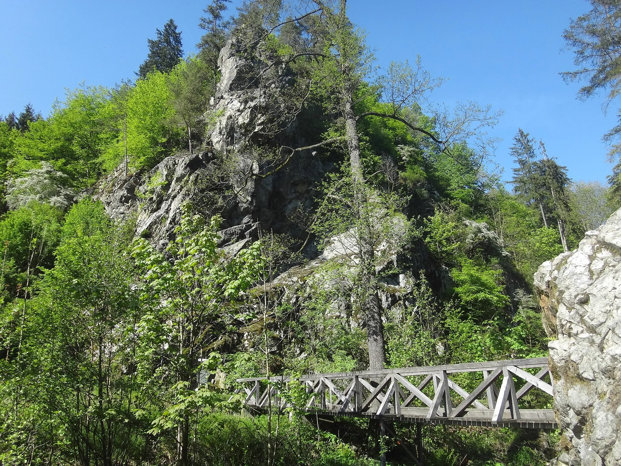 Photo showing: Steinachklamm