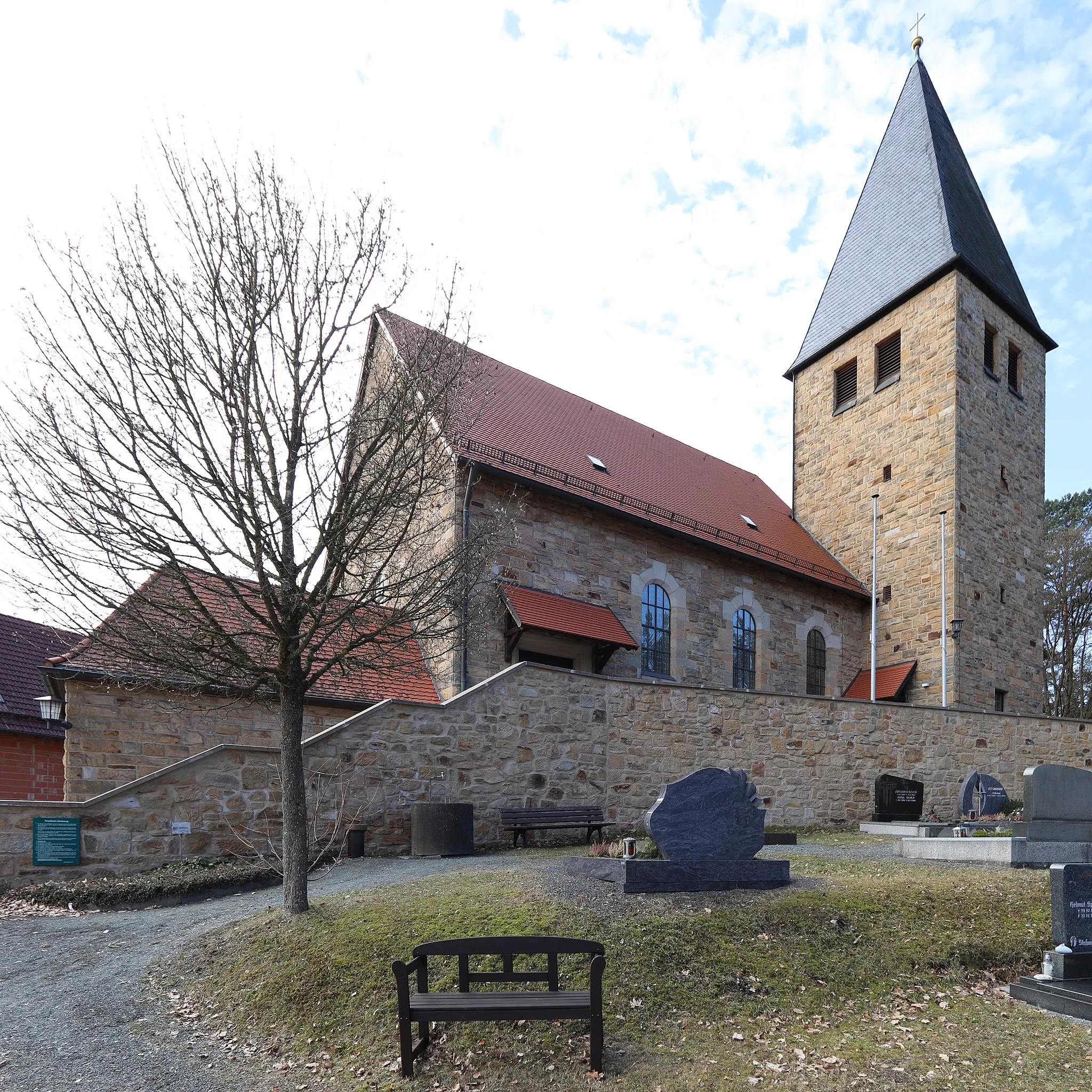 Photo showing: katholische Filialkircche St. Josef in Thonberg