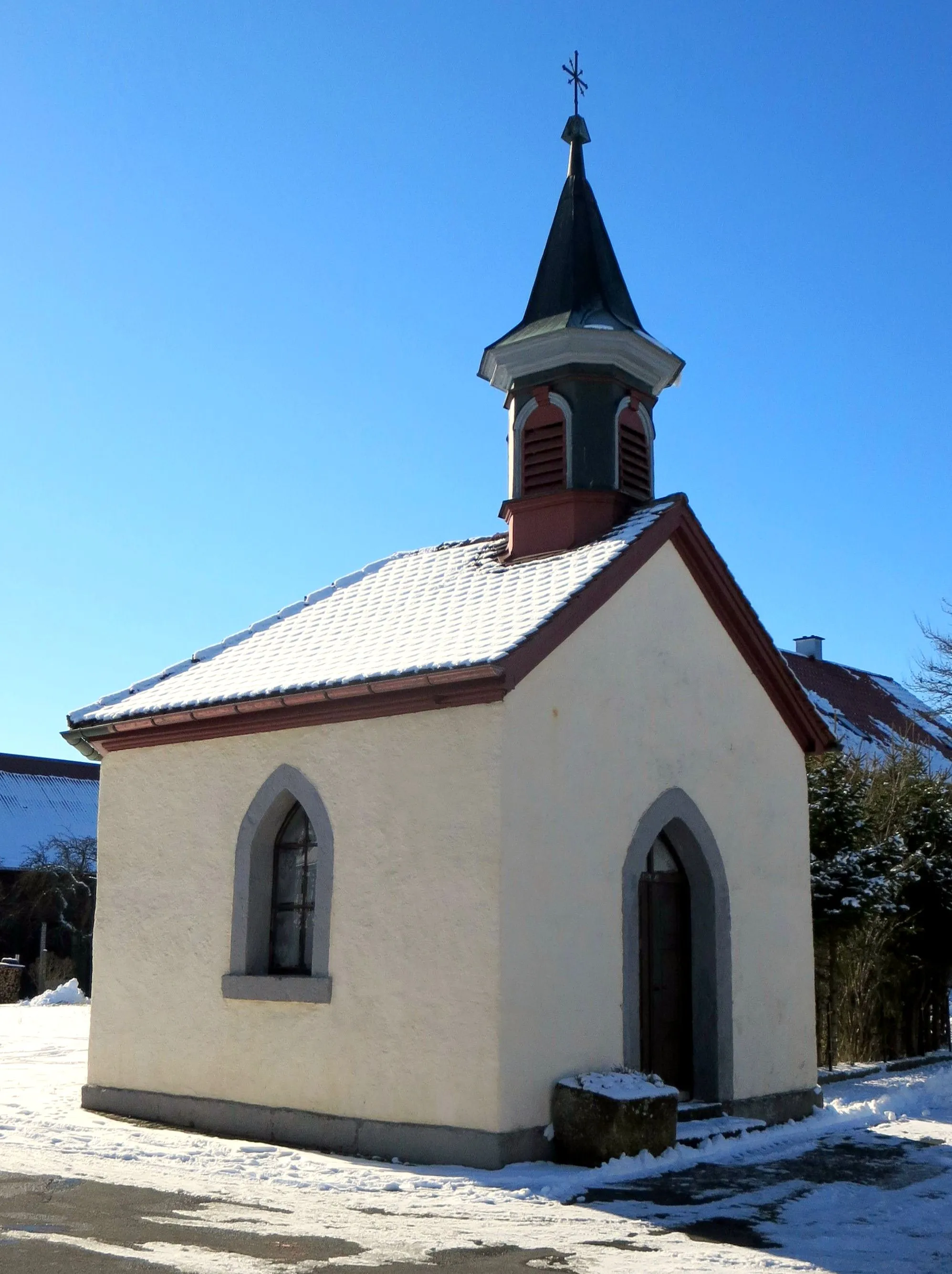 Photo showing: Katholische Kapelle in Rackersberg - Foto Otto Pilz