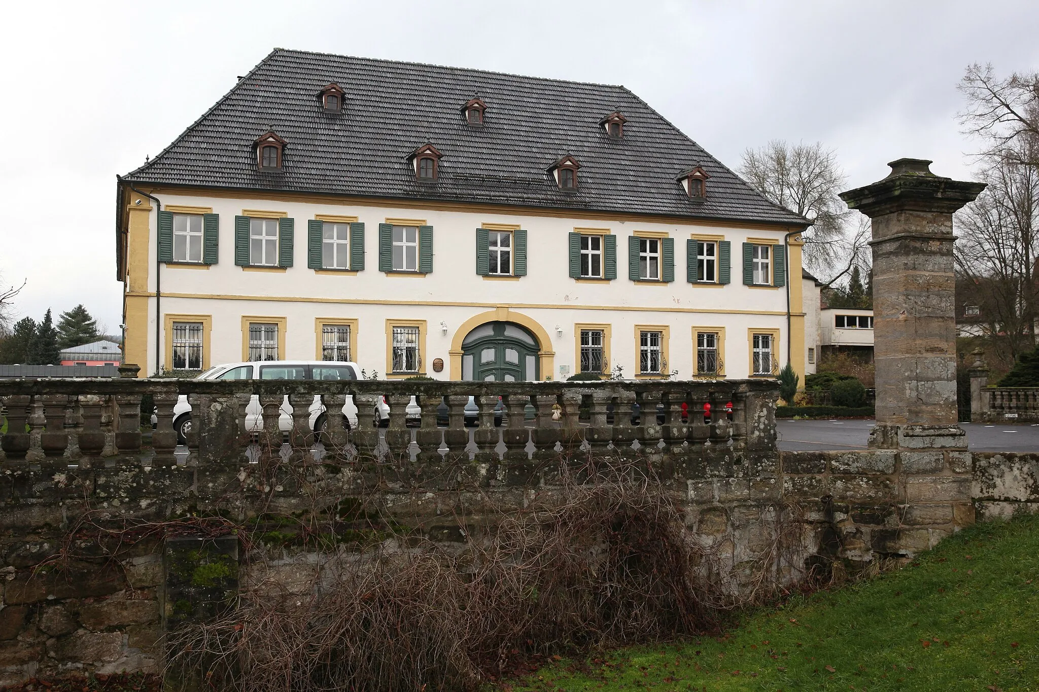 Photo showing: Schloss in Pfaffendorf