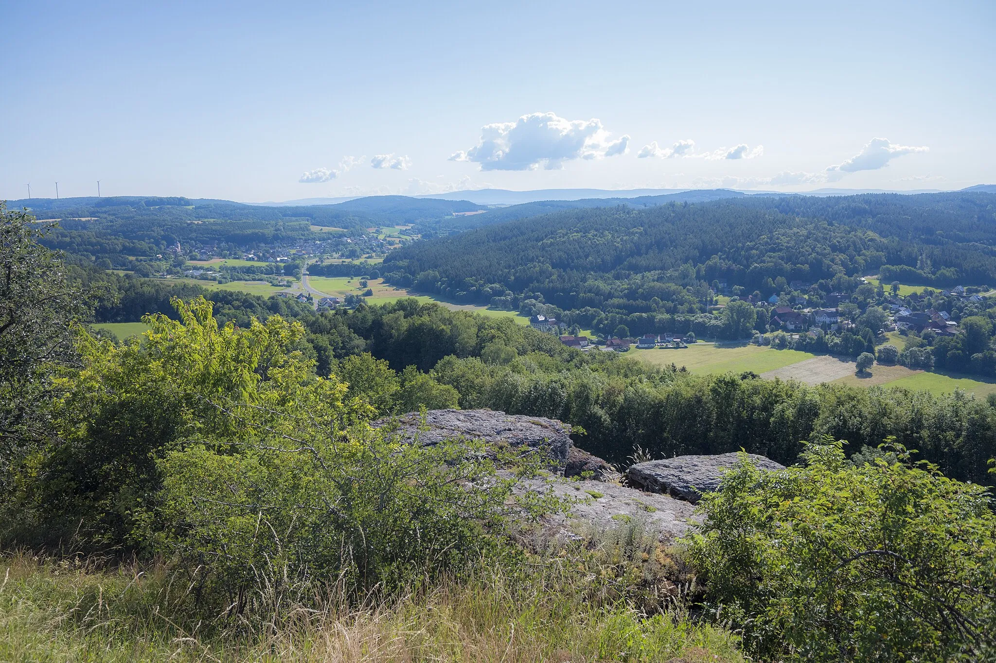 Photo showing: LSG "Fränkische Schweiz - Veldensteiner Forst" im Regierungsbezirk Oberfranken