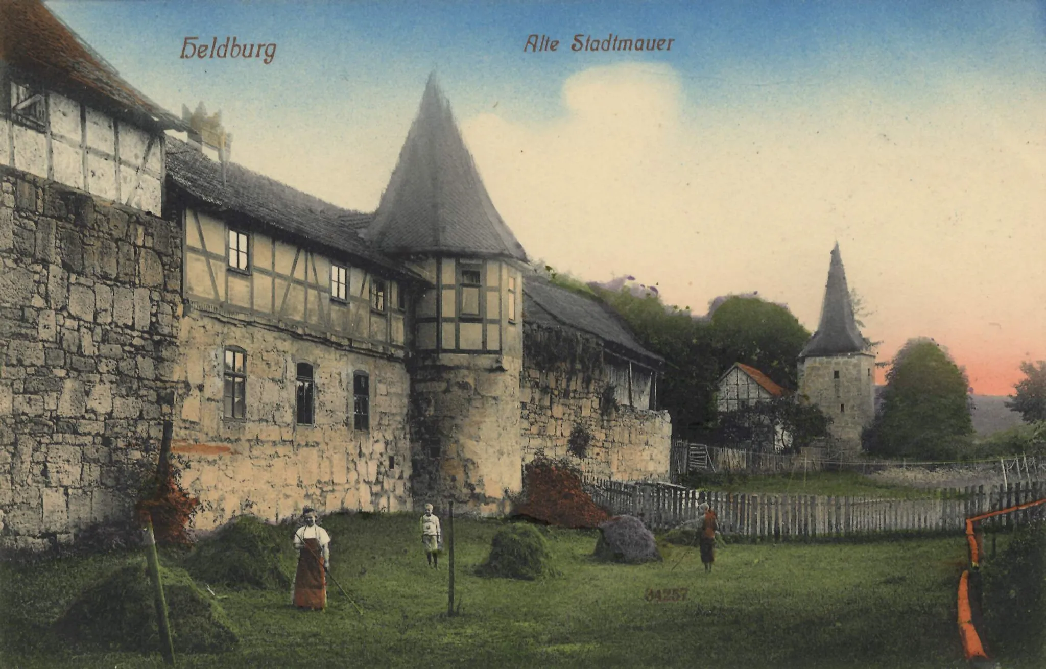 Photo showing: Alte Stadtmauer