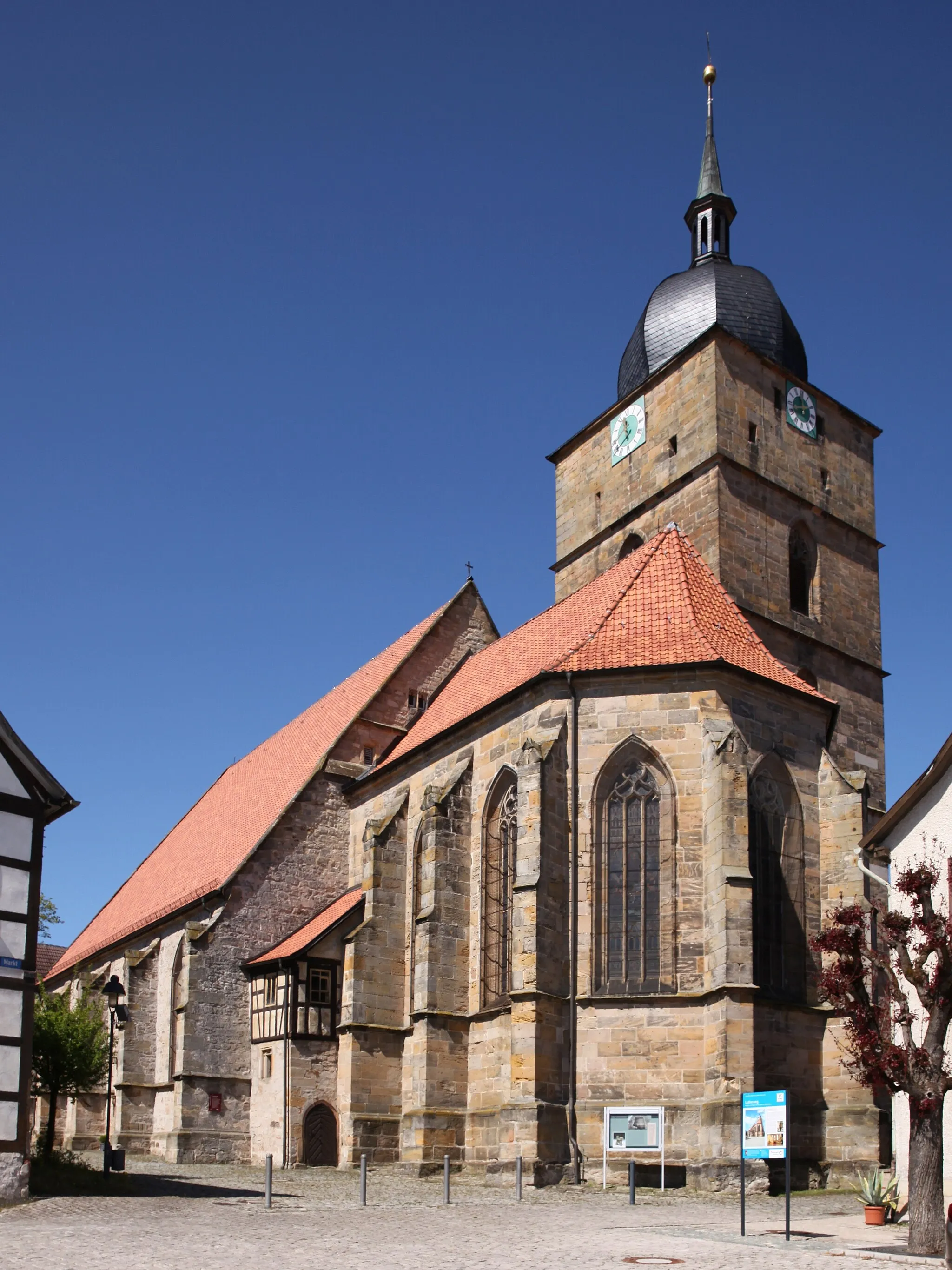 Photo showing: Evangelische Stadtkirche Unserer lieben Frauen, Heldburg