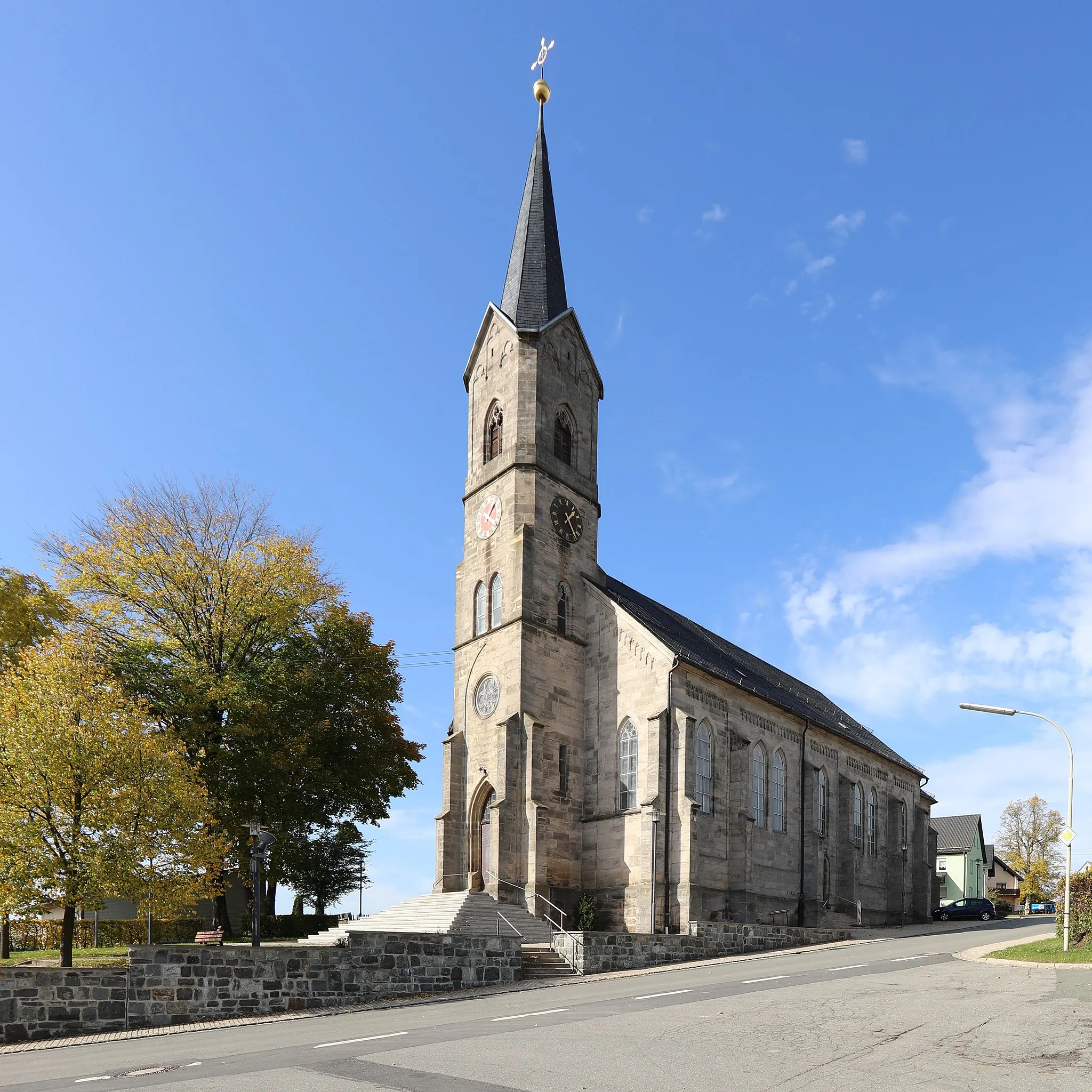Photo showing: Katholische Kirche St. Jakobus in Tschirn