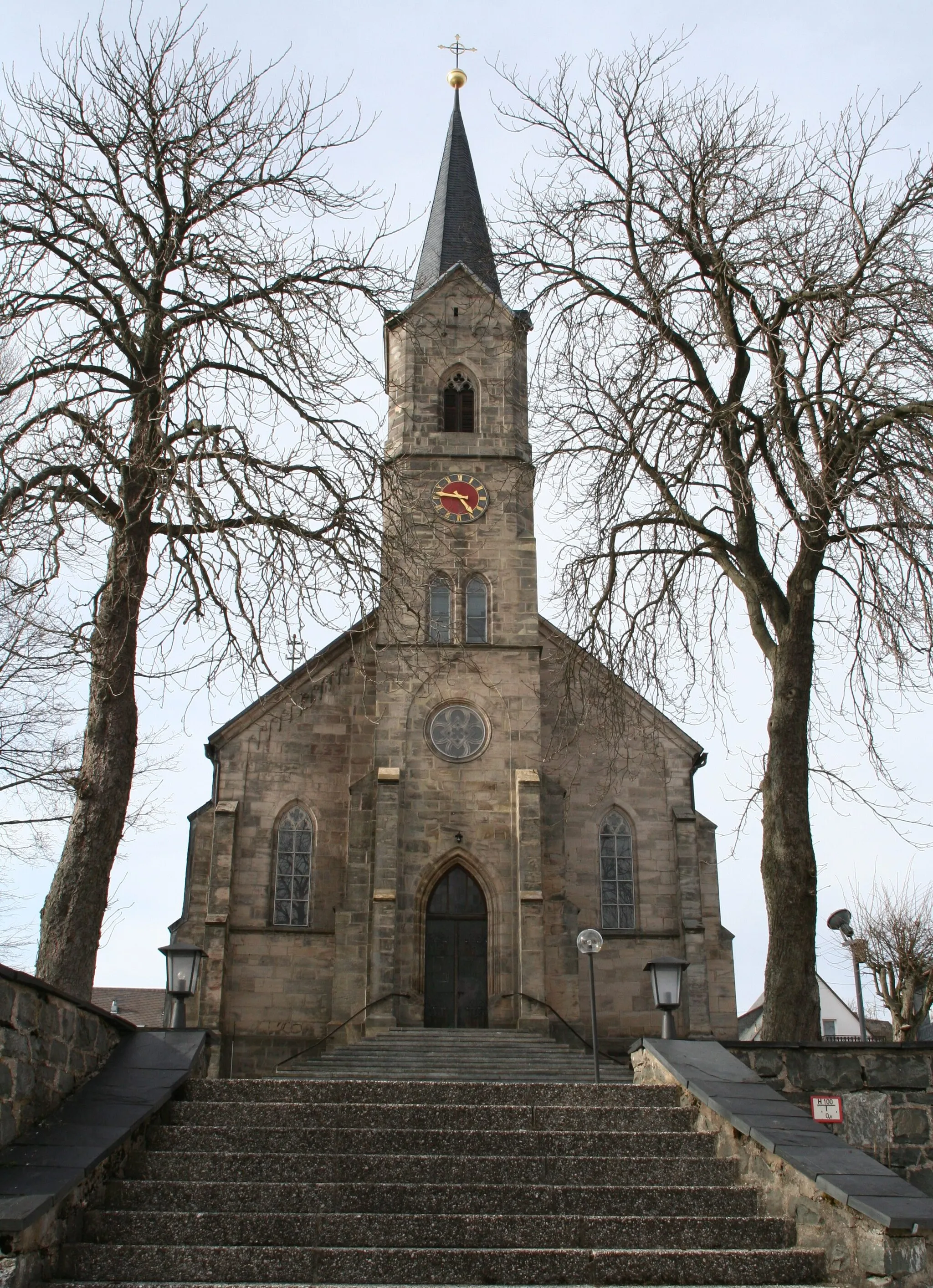 Photo showing: Tschirn im Landkreis Kronach, Katholische Kirche St. Jakobus