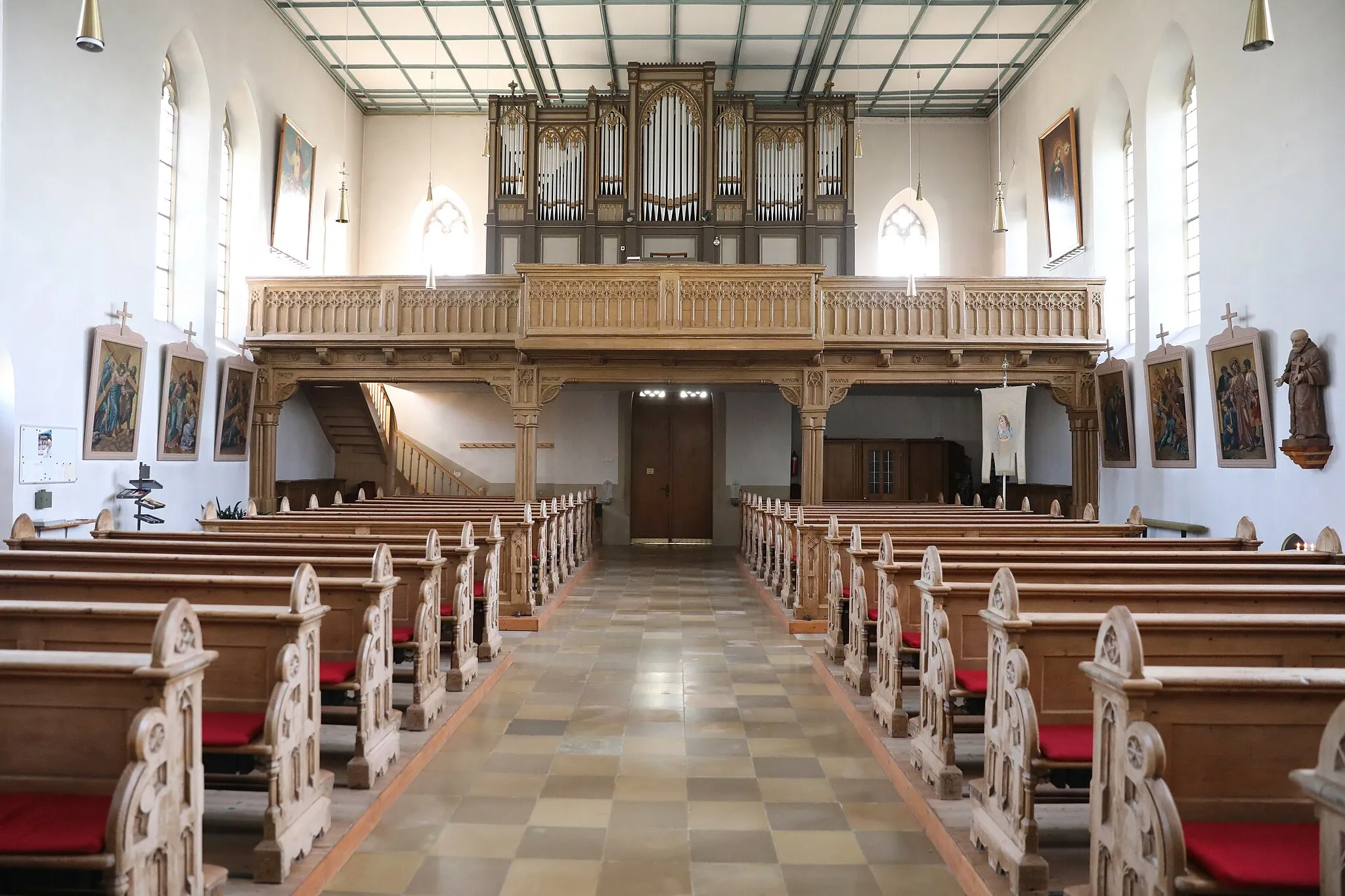 Photo showing: Katholische Kirche St. Jakobus in Tschirn