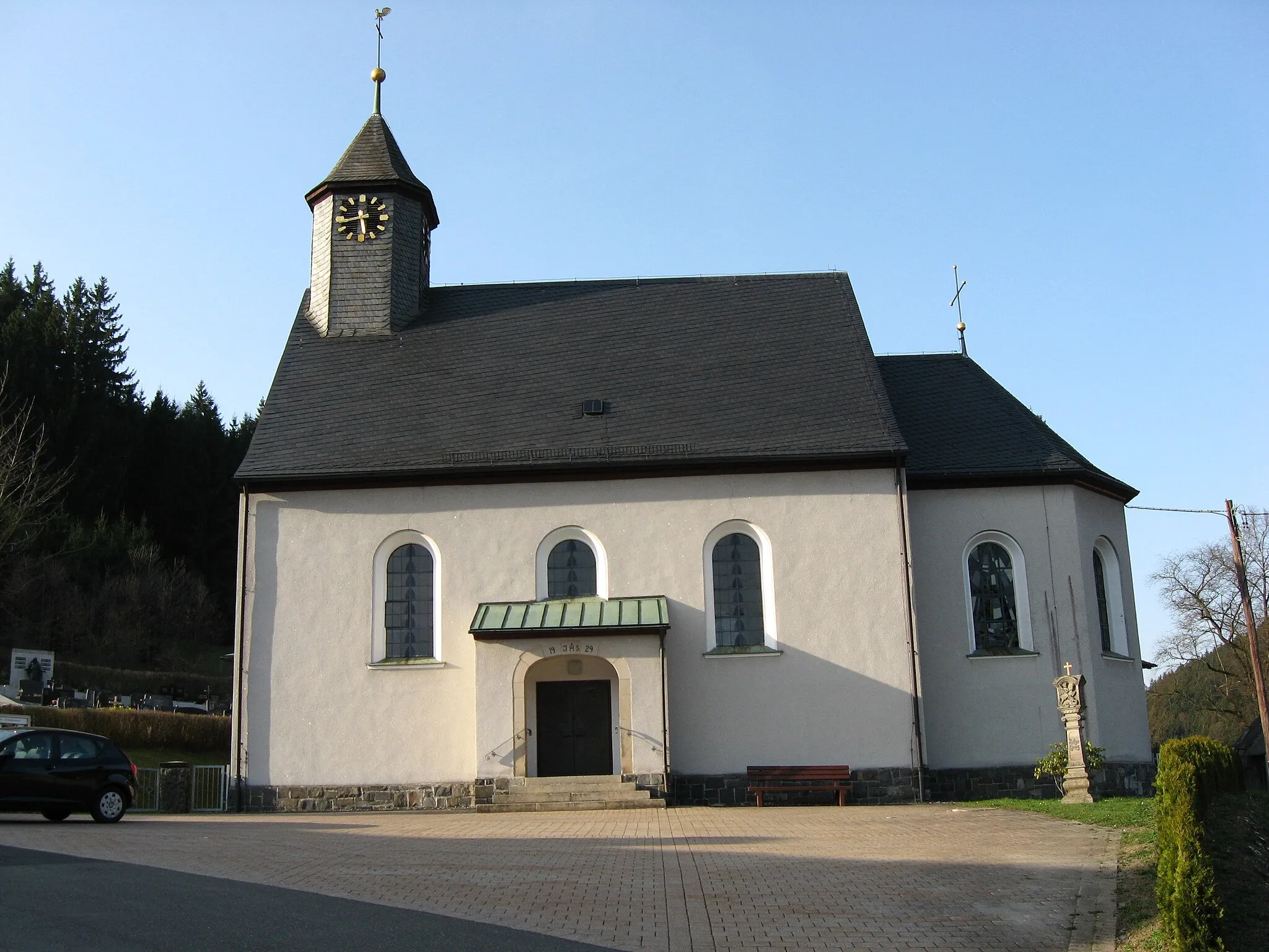 Photo showing: Church "Assumption of Mary" in Förtschendorf