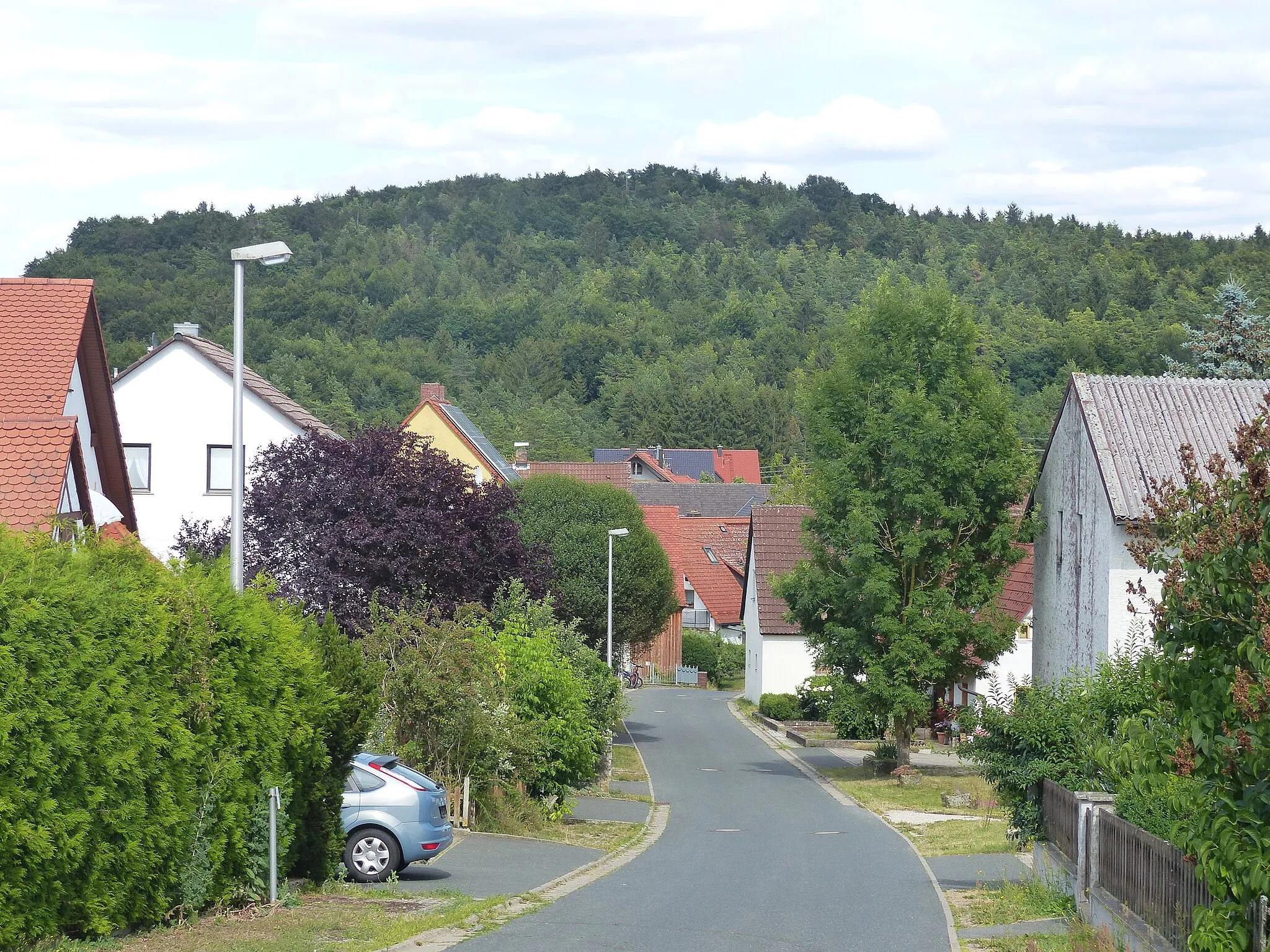 Photo showing: The village Ortspitz, a district of the municipality of Leutenbach