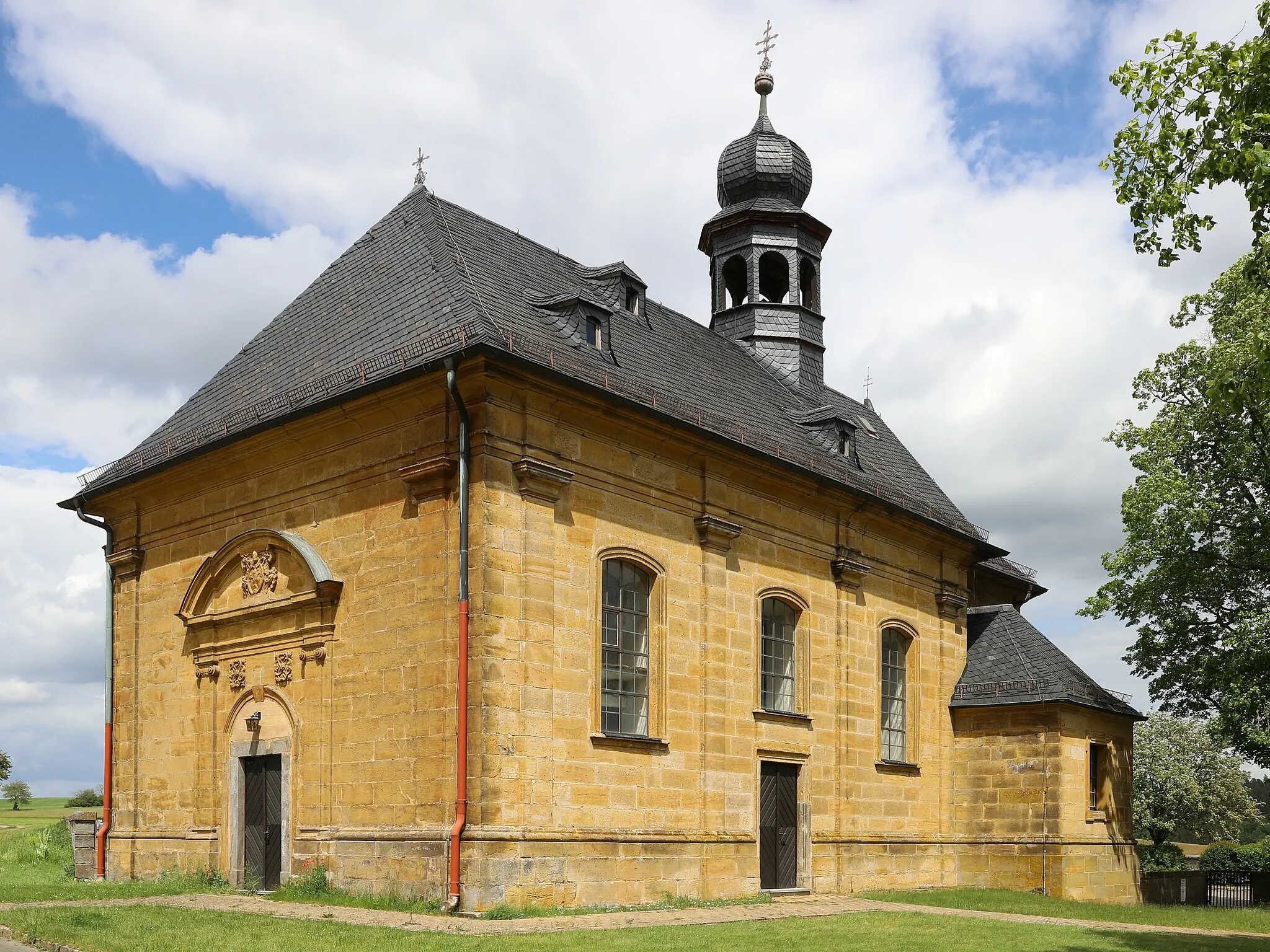 Photo showing: Kreuzkapelle in Isling, Stadteil Lichtenfels