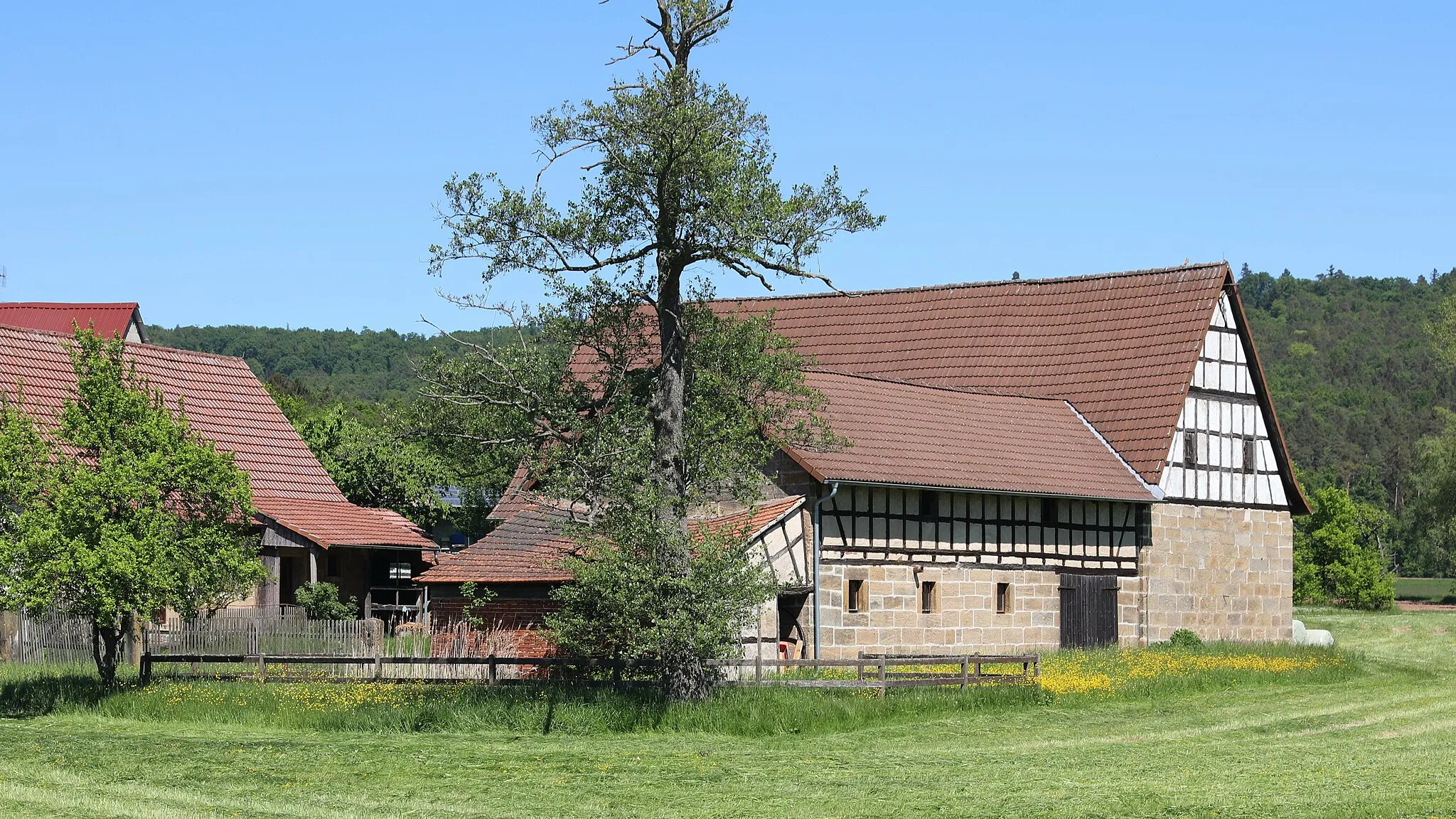 Photo showing: Herbelsdorf, Bauernhof