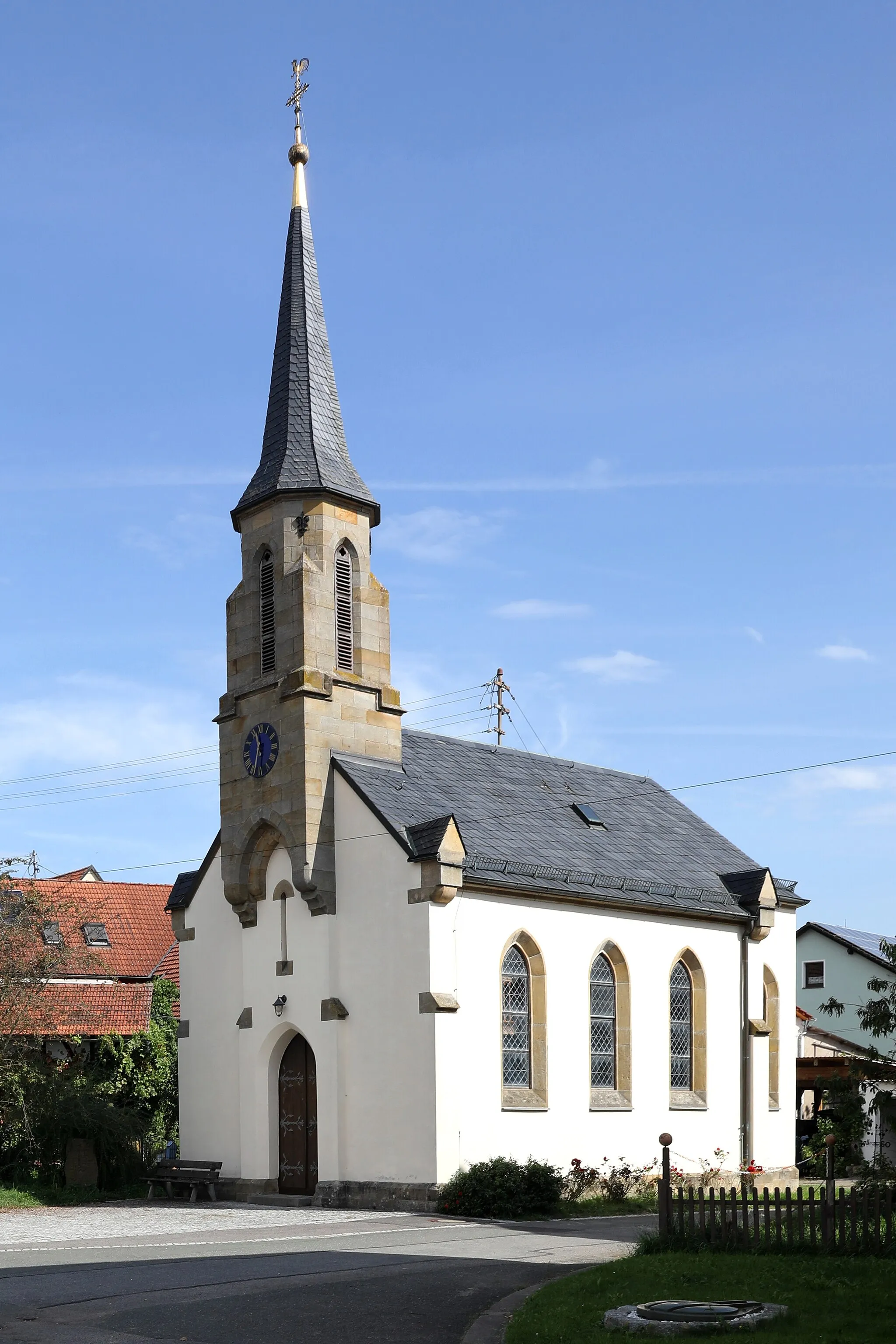 Photo showing: Kapelle Muttergottes von Lourdes in Oberoberndorf