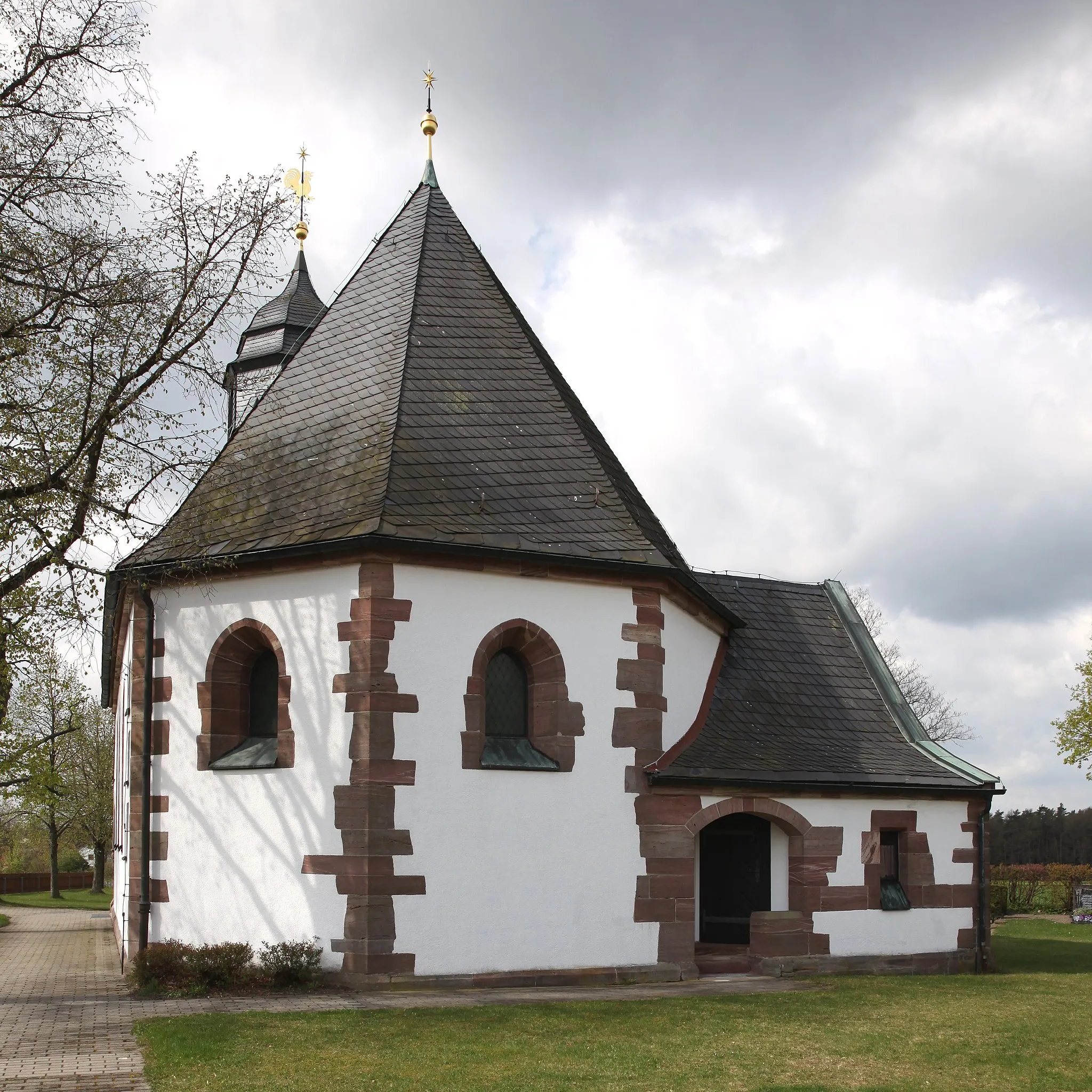 Photo showing: Bergkirche in Höhn, Landkreis Coburg