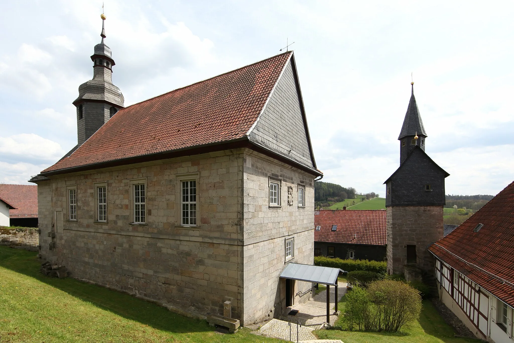 Photo showing: Evangelische Matthäuskirche, Gestungshausen