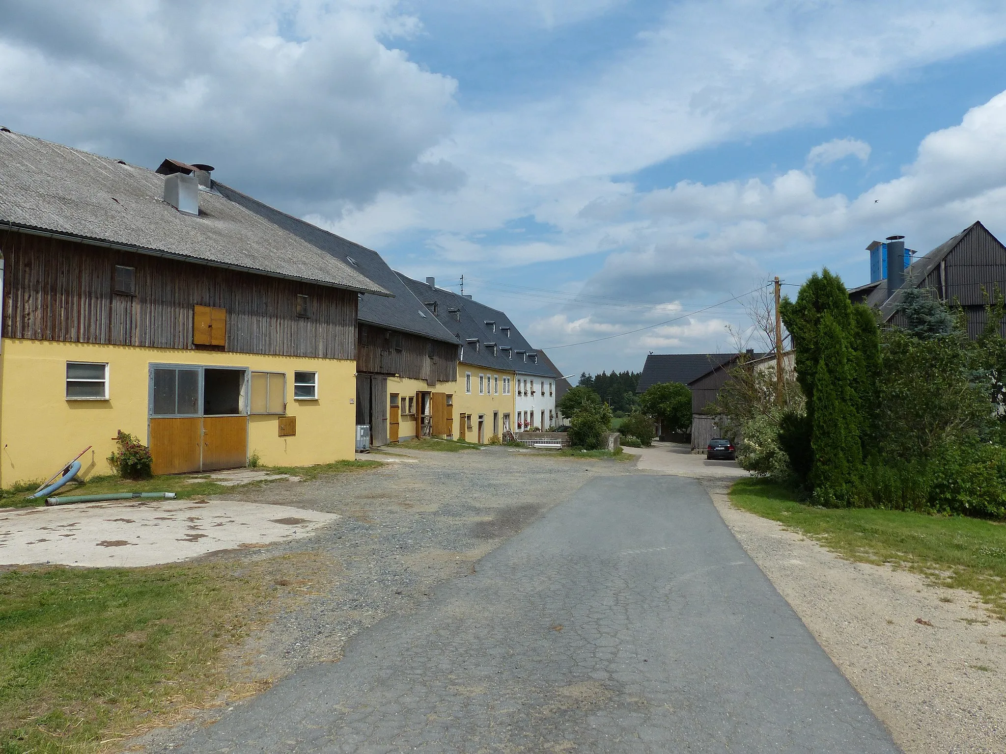 Photo showing: Bauwerk in der Stadt Weißenstadt