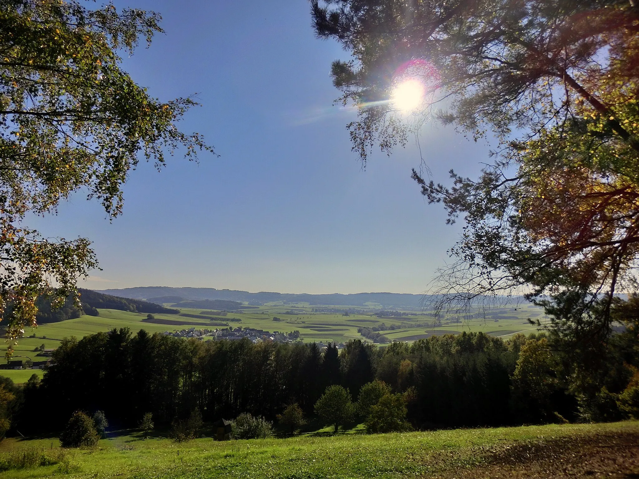 Photo showing: Blick ins Ahorntal