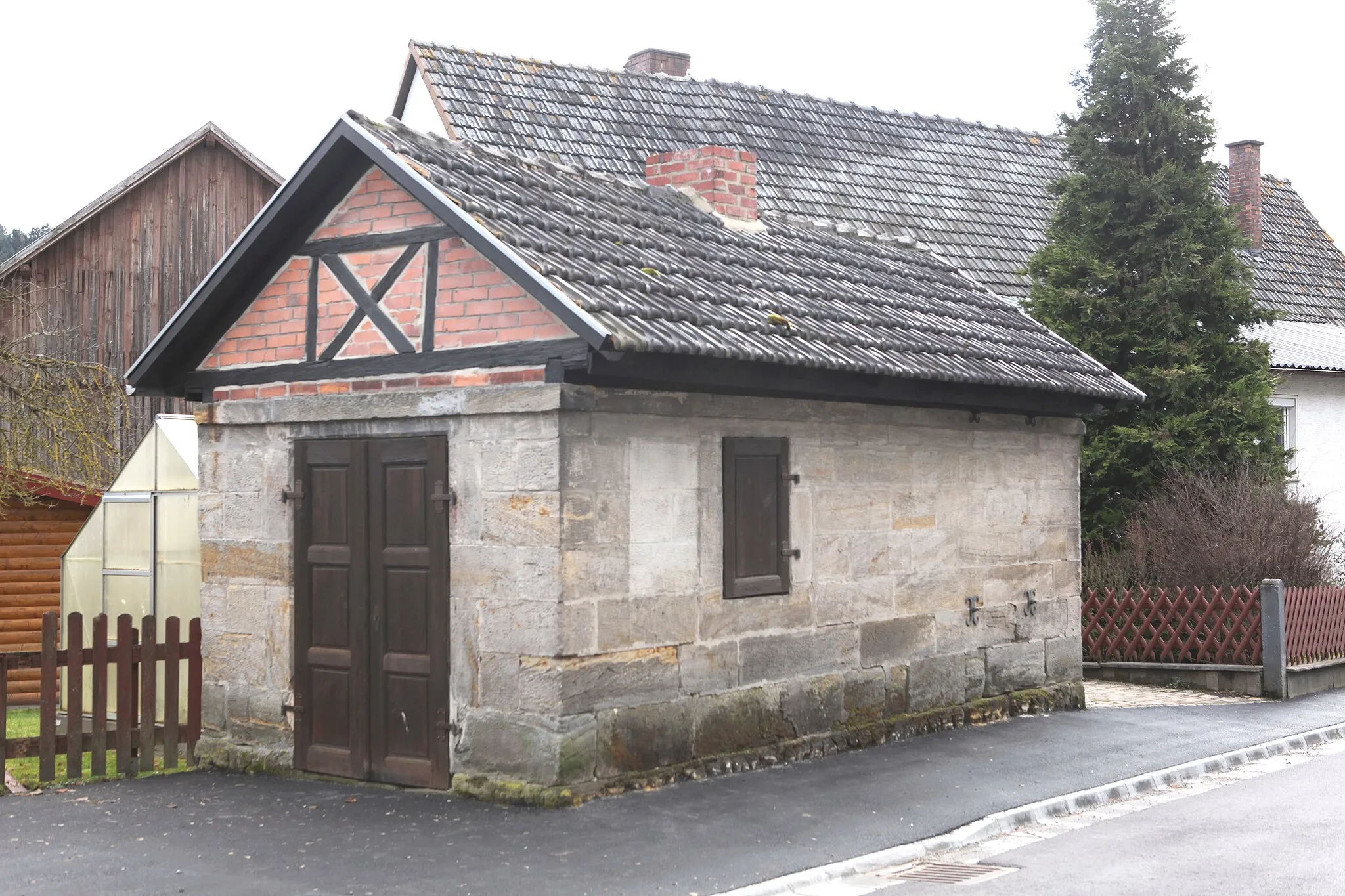 Photo showing: Wellmersdorf, OT Neustadt bei Coburg, Backhaus