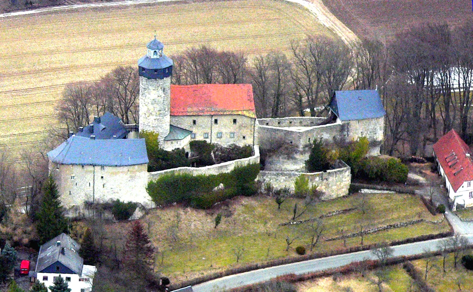 Photo showing: Burg Zwernitz Südansicht, Wonsees-Sanspareil, Fränkische Schweiz, Bayern