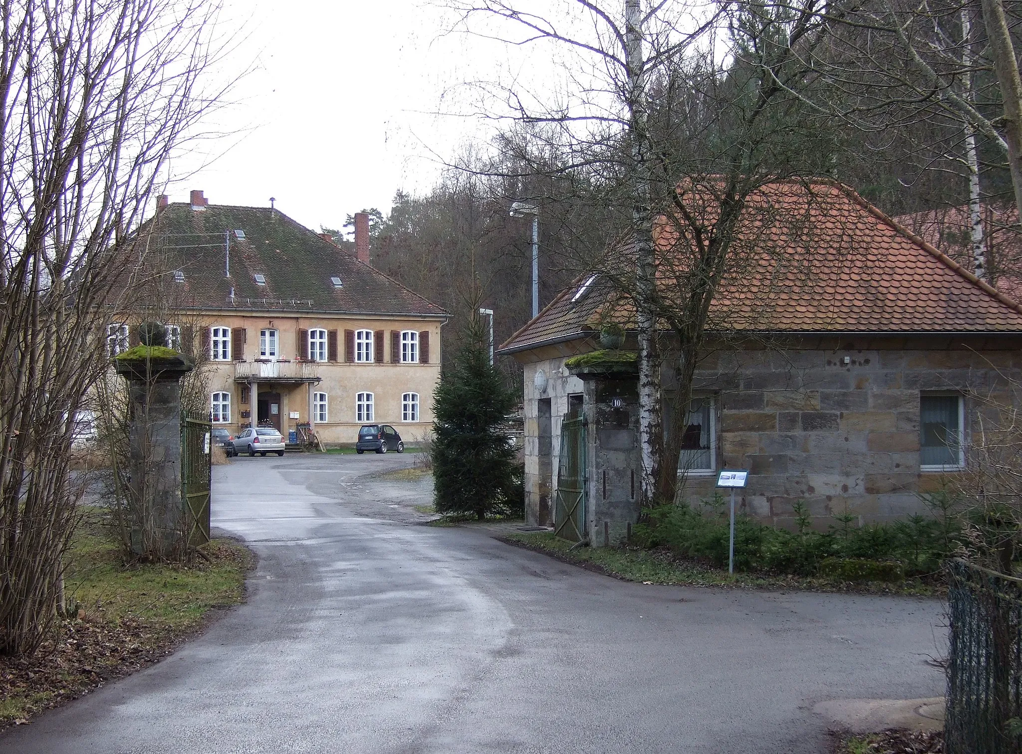 Photo showing: Spinnerei Bayreuth-Friedrichsthal