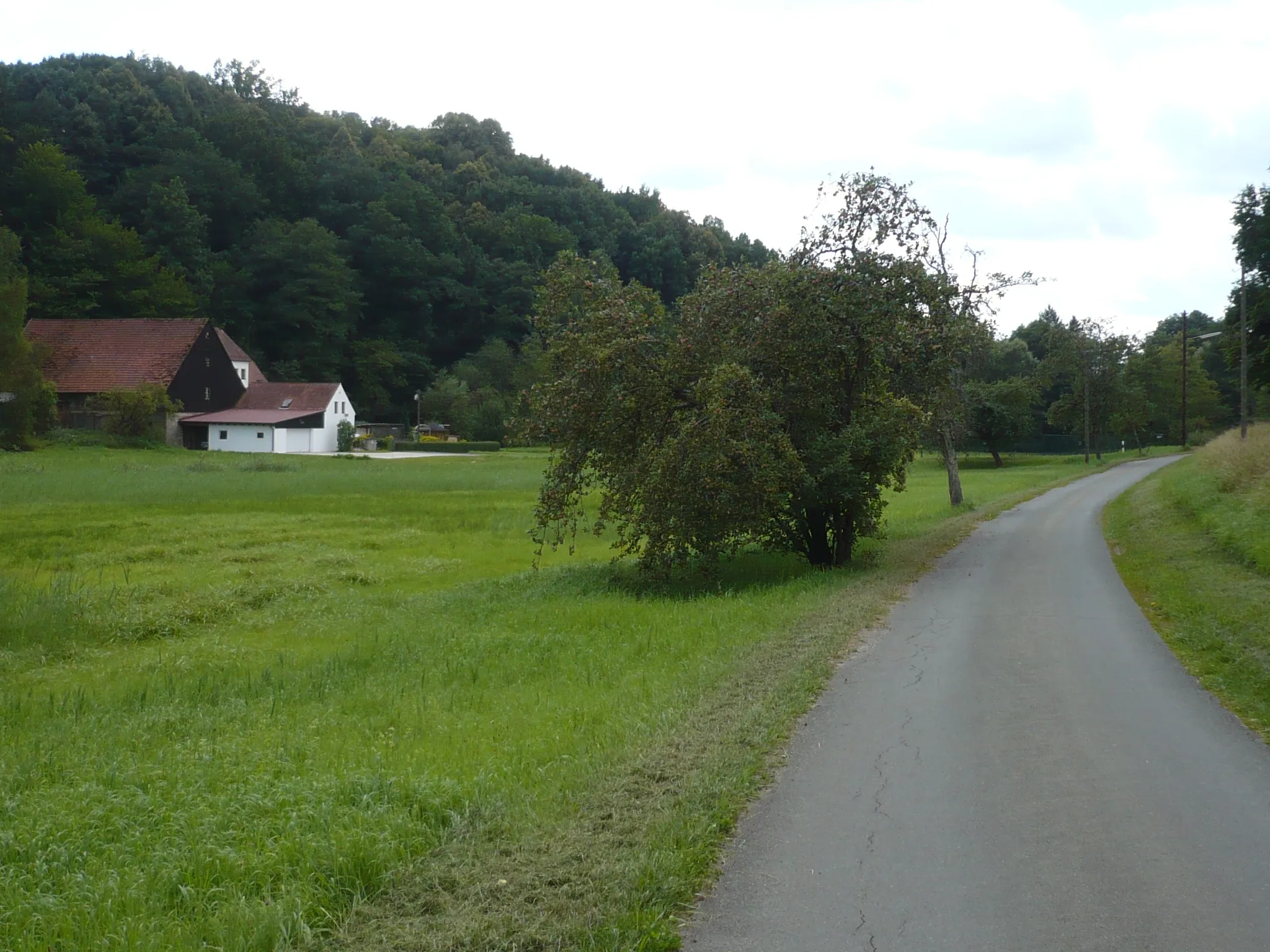 Photo showing: Bayreuth Straße Friedrichsthal