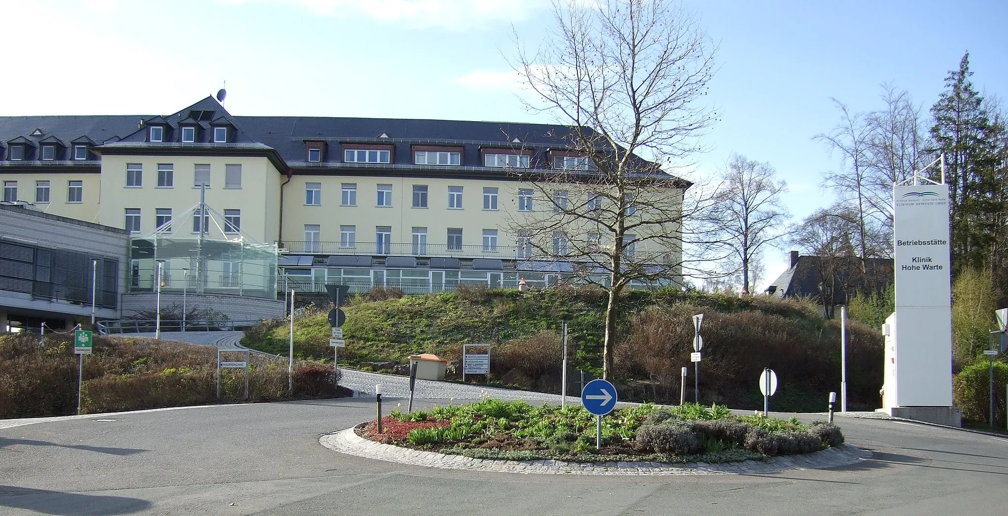 Photo showing: Krankenhaus Hohe Warte Bayreuth