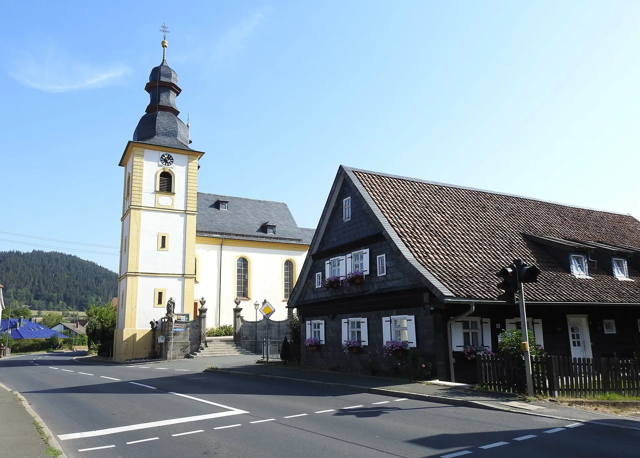 Photo showing: Zeyern, Marktrodach