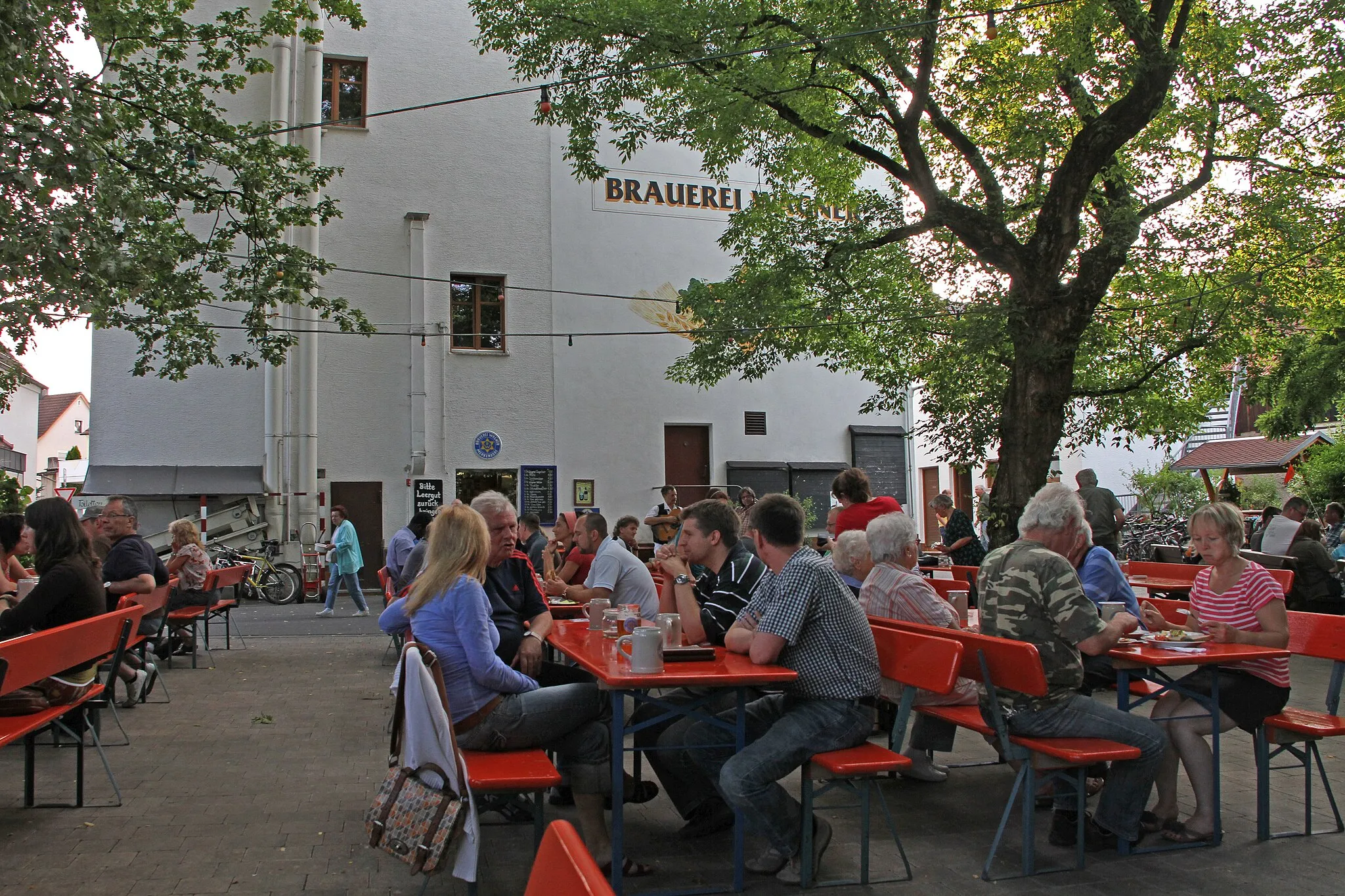 Photo showing: Brauerei Wagner in Merkendorf