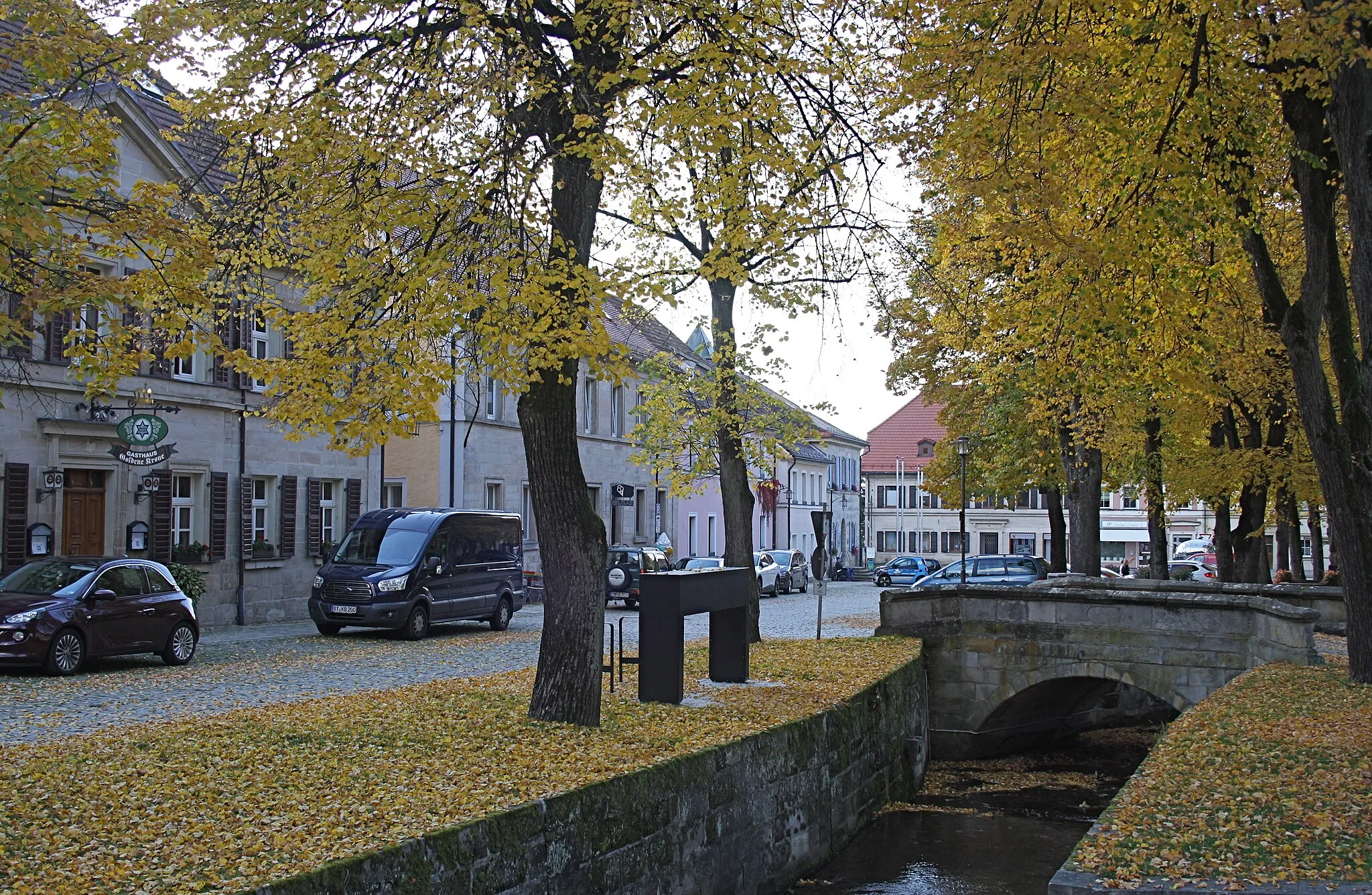 Photo showing: Die Kronach in Goldkronach