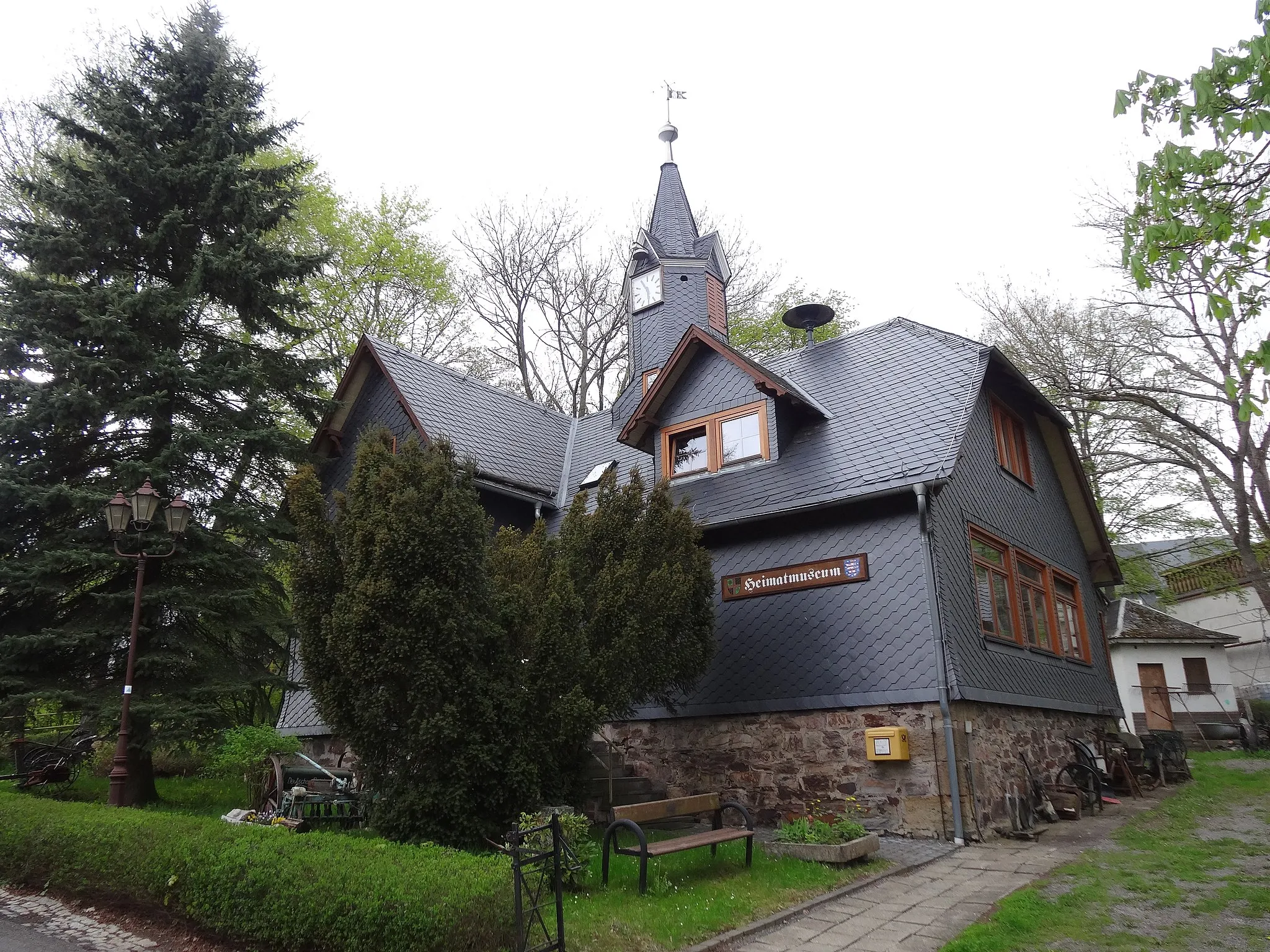 Photo showing: Museum of local history in Dröbischau, Thuringia, Germany