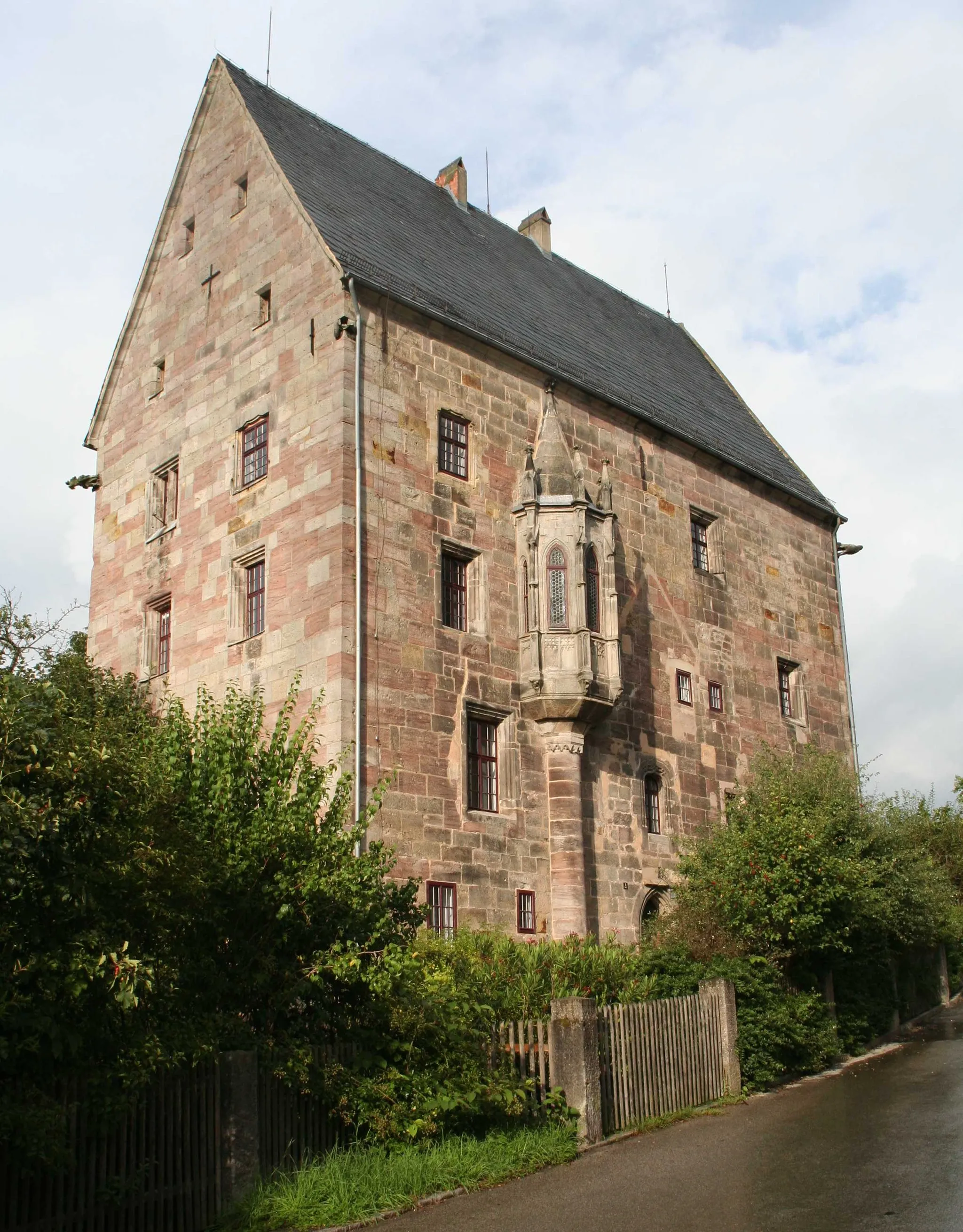 Photo showing: Kloster Mönchröden ehemalige Benediktinerabtei Mönchröden in Rödental,  Landkreis Coburg Prälatur 1521