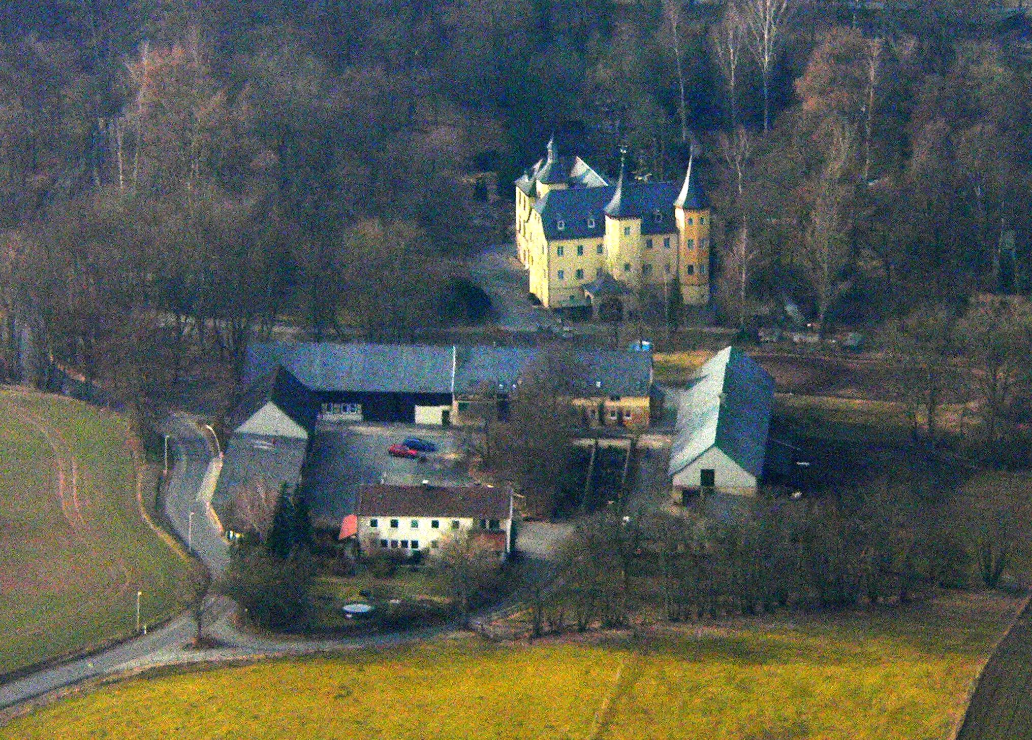 Photo showing: Schloss Neuhof bei Coburg, Oberfranken, Bayern