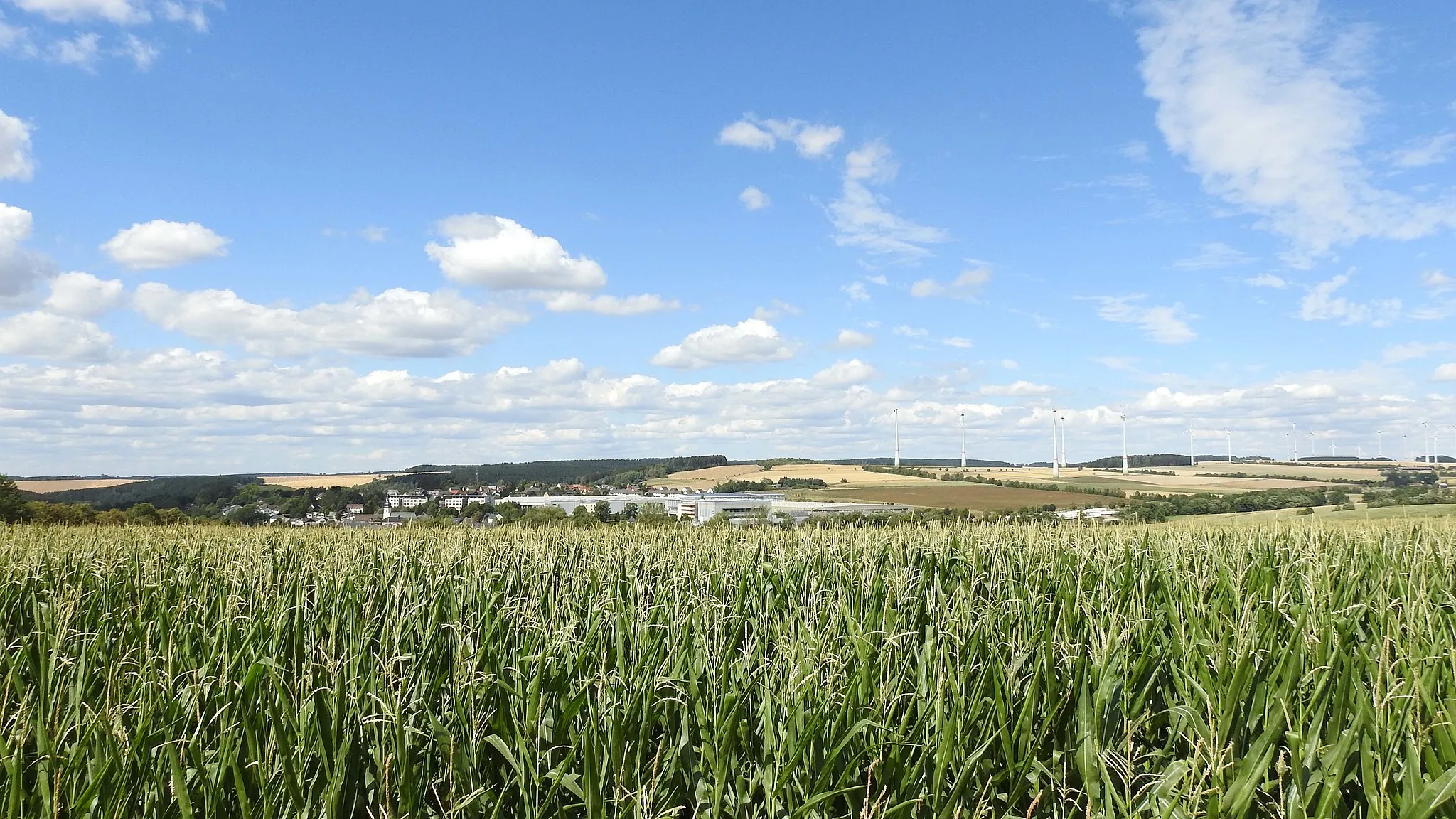 Photo showing: Töpen von Süden