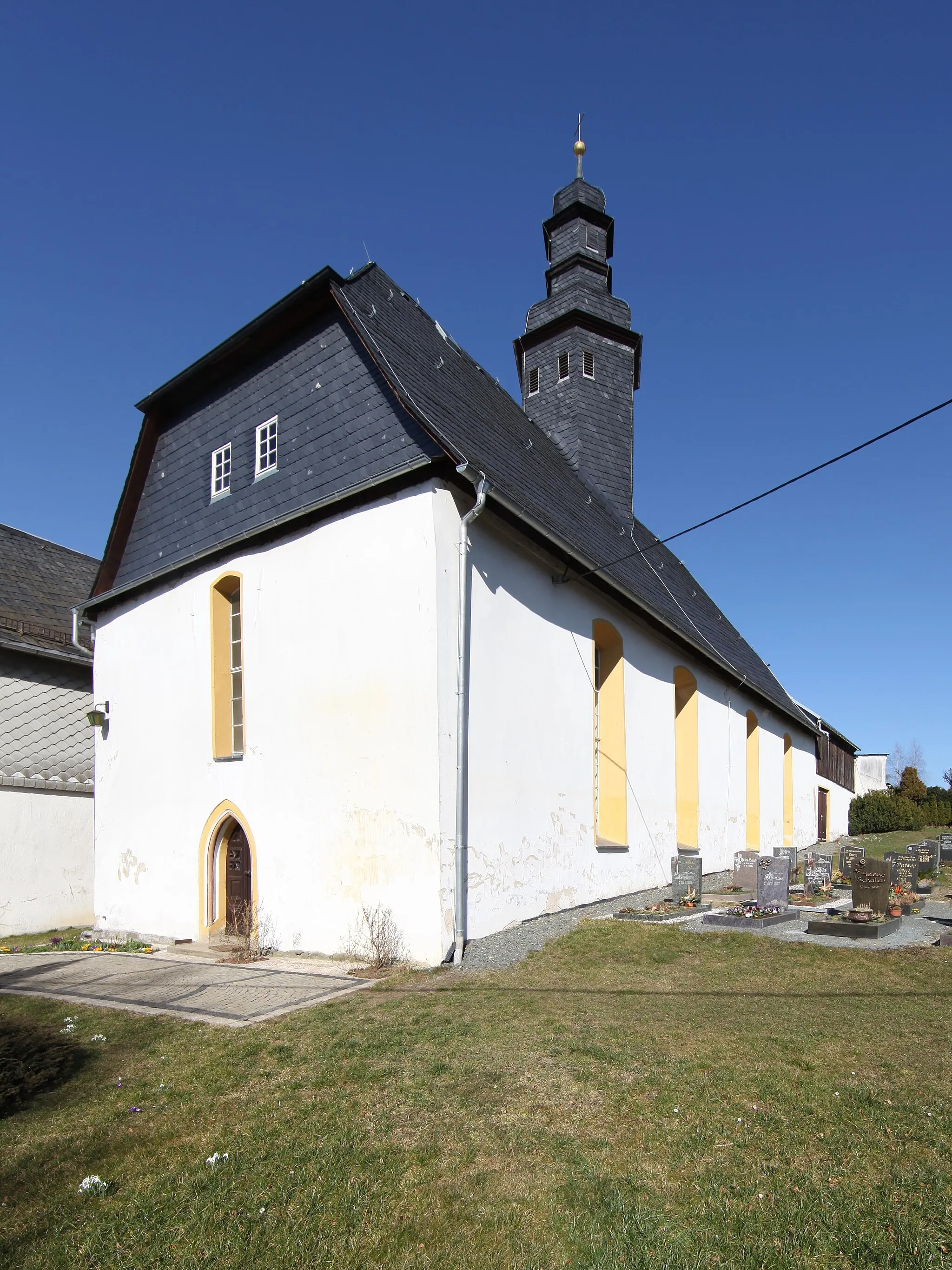 Photo showing: Seubtendorf-Ev-Kirche