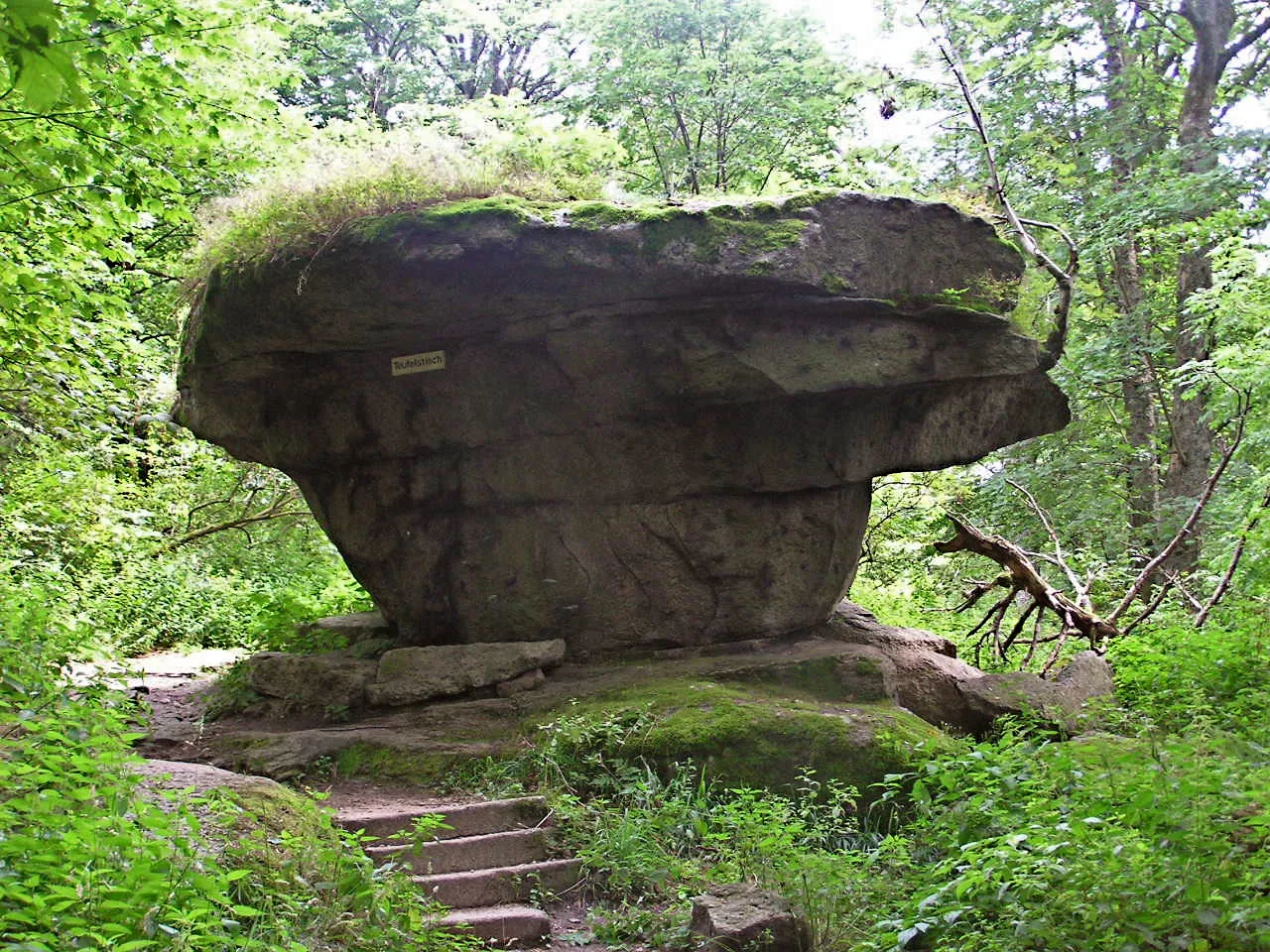 Photo showing: Großer Waldstein, Teufelstisch