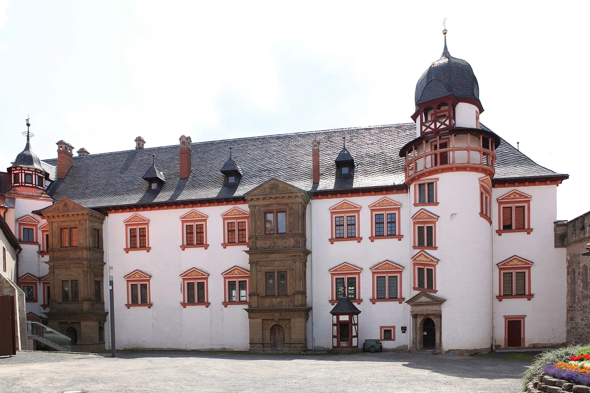 Photo showing: Veste Heldburg Französischer Bau