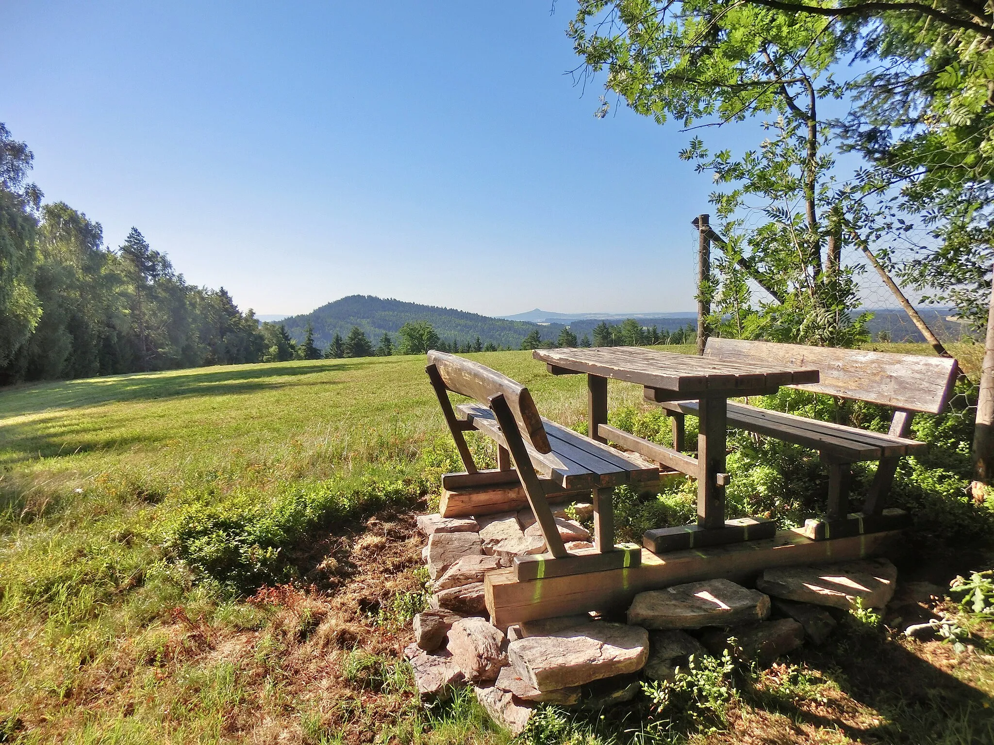 Photo showing: Rastplatz bei Kolmreuth