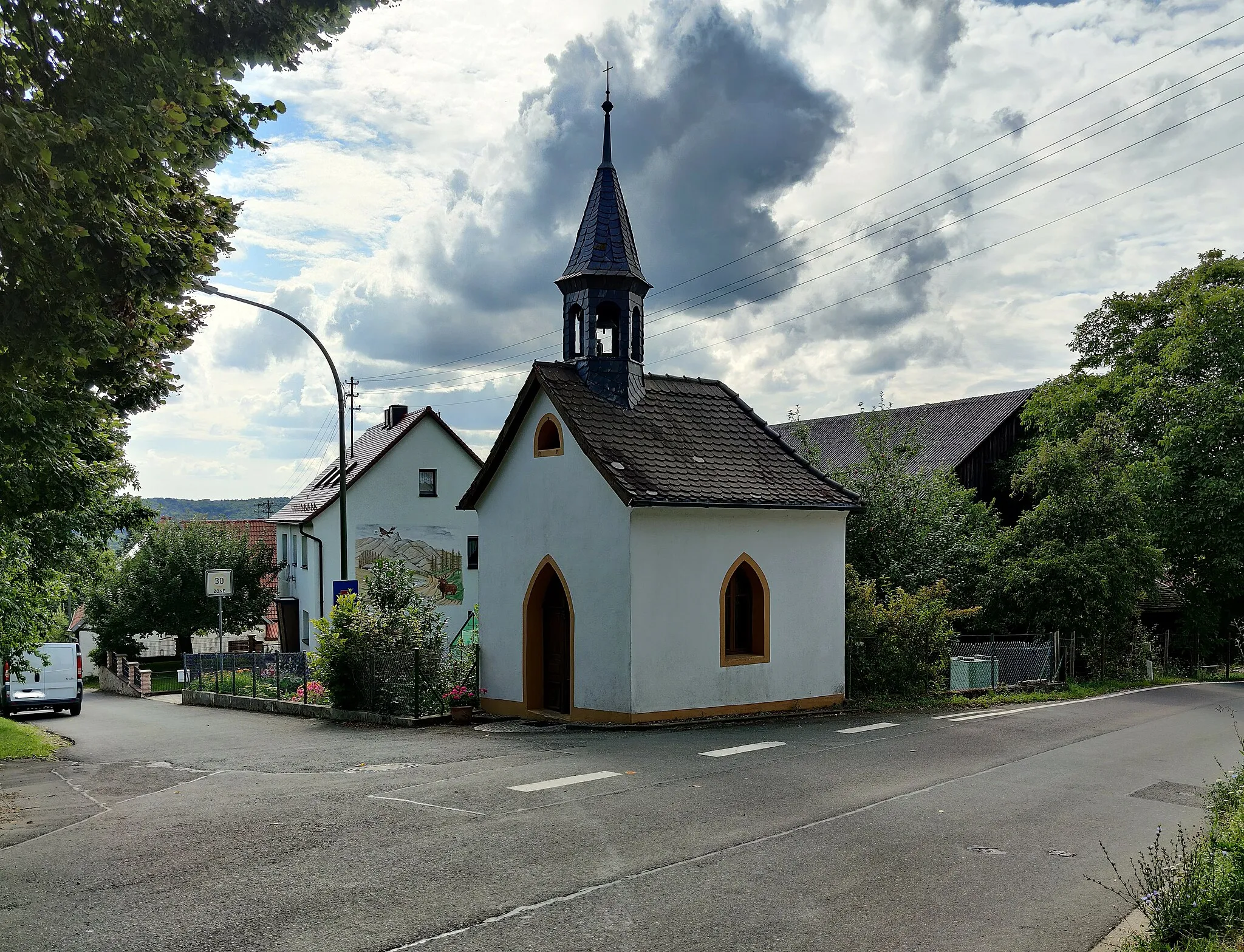 Photo showing: Kapelle Hardt, Markt Gößweinstein, Landkreis Forchheim, Oberfranken, Bayern, Deutschland