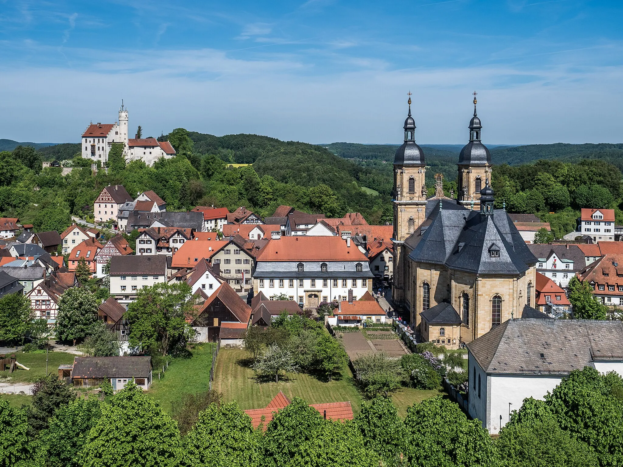 Photo showing: Overlooking Gößweinstein