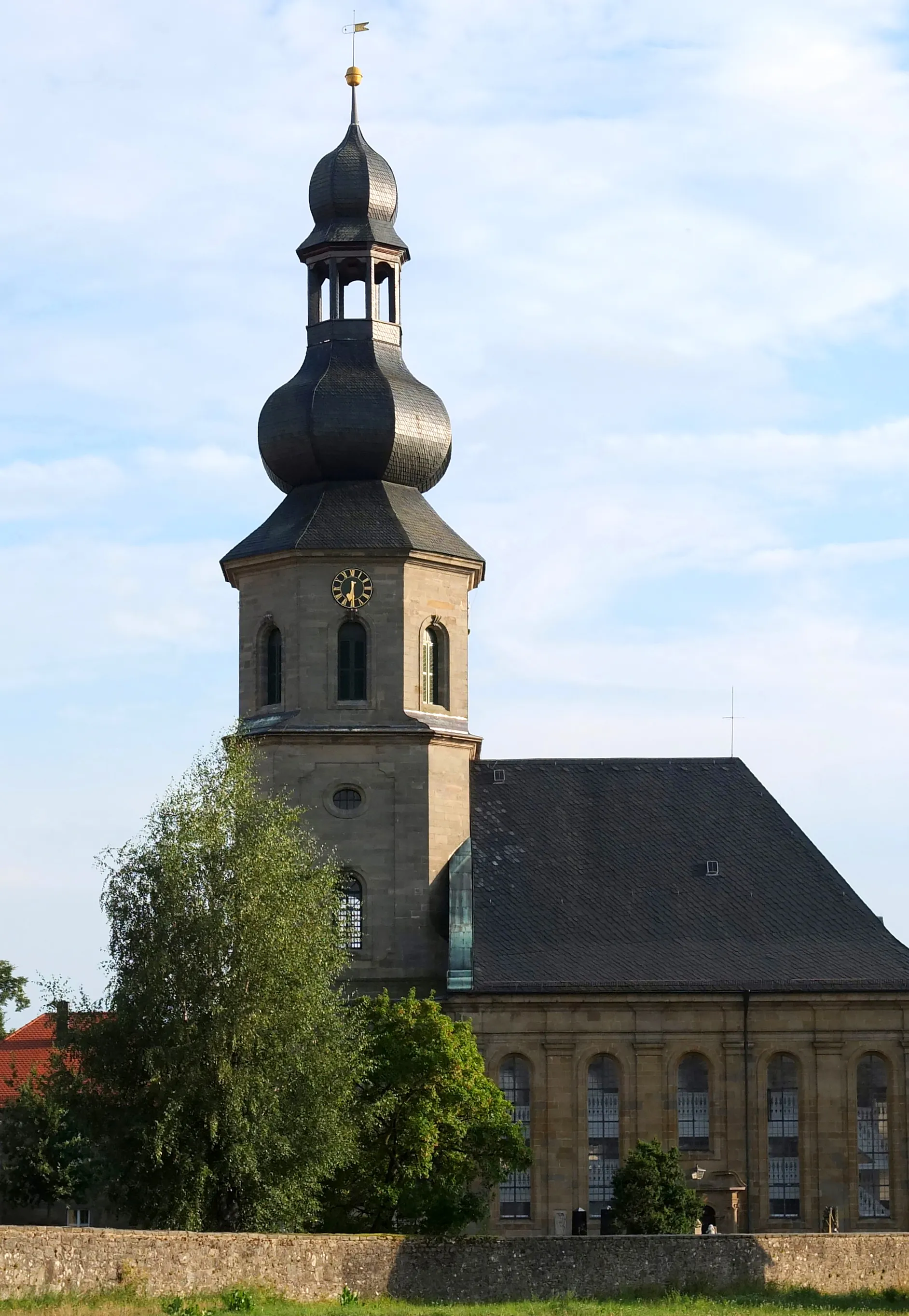 Photo showing: Markgrafenkirche Seibelsdorf, August 2013.