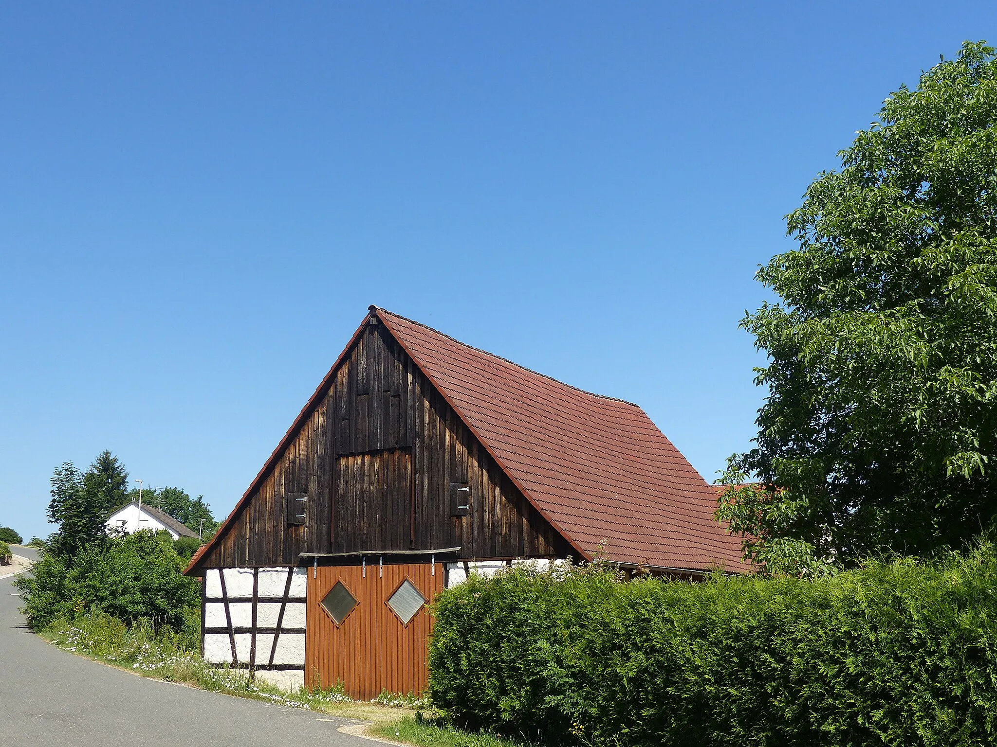 Photo showing: The hamlet Lettenmühle, a district of the municipality of Igensdorf
