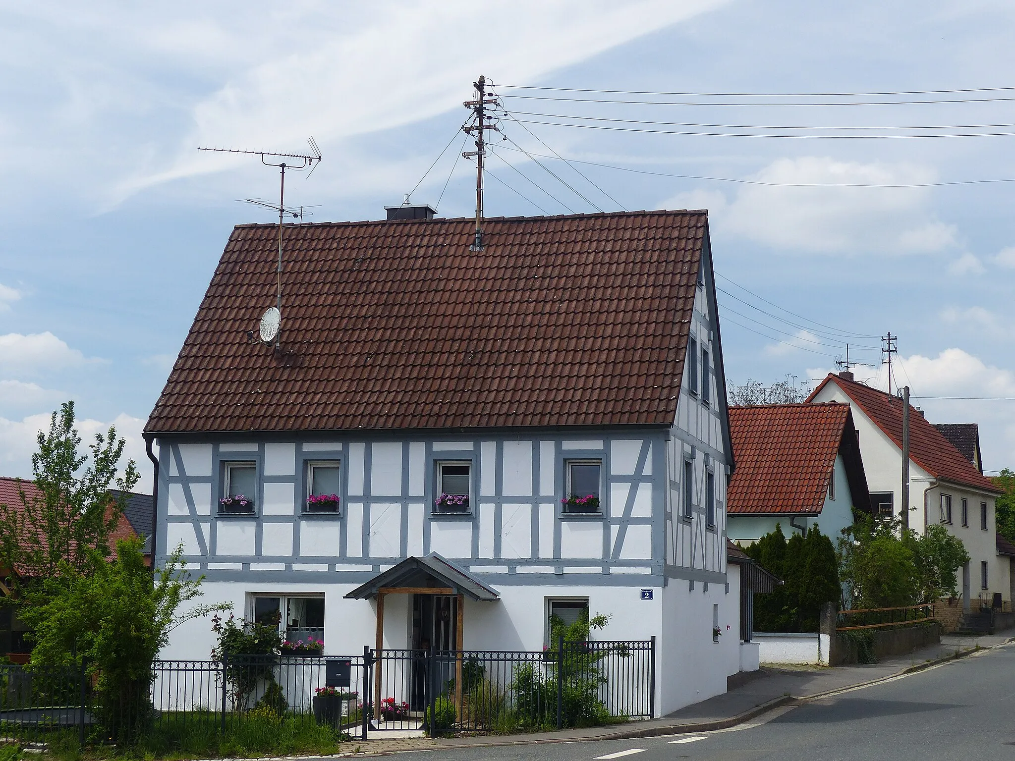 Photo showing: The village Dachstadt, a district of the municipality of Igensdorf