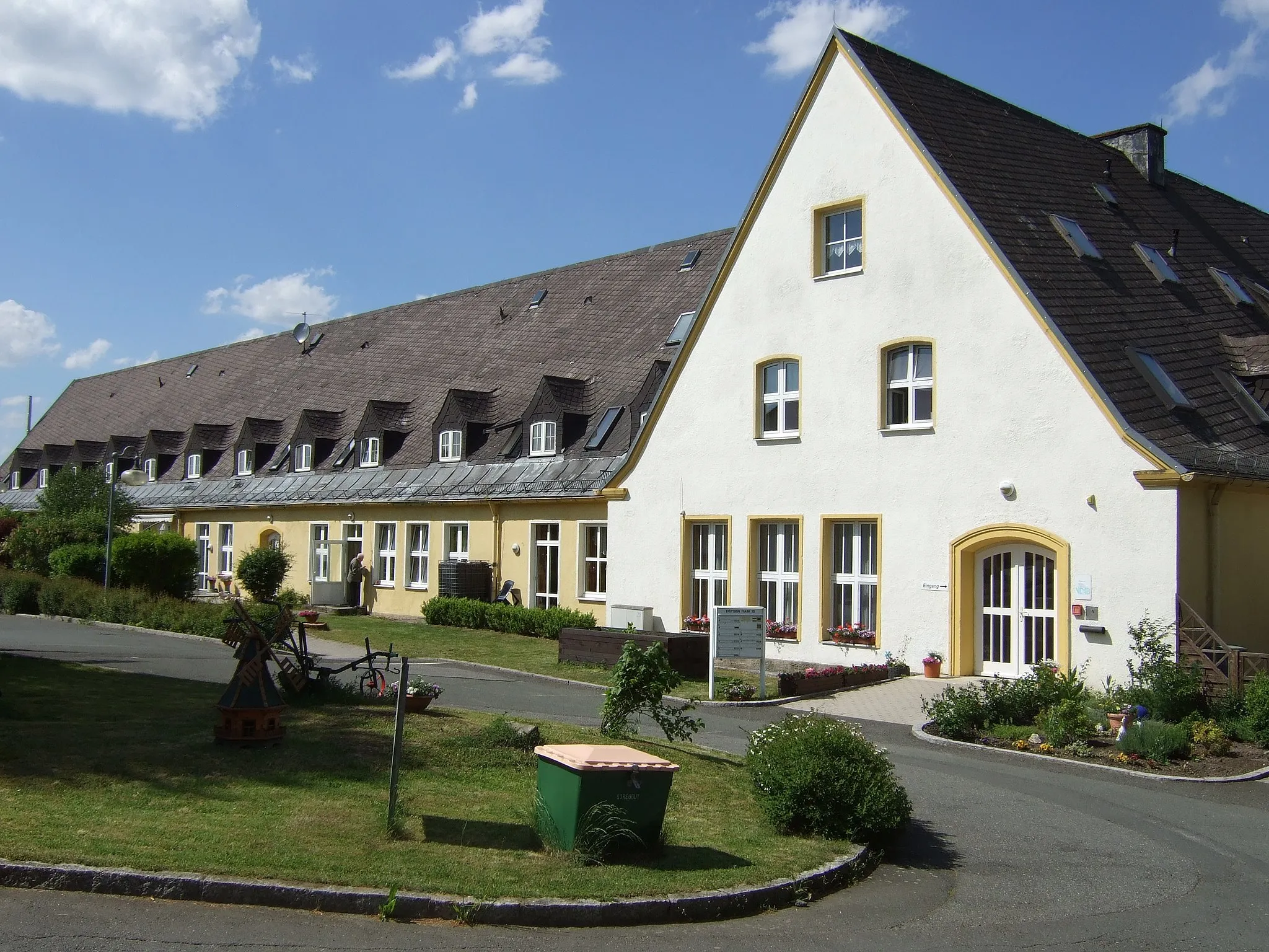 Photo showing: Ehemaliges Krankenhaus Bindlacher Berg