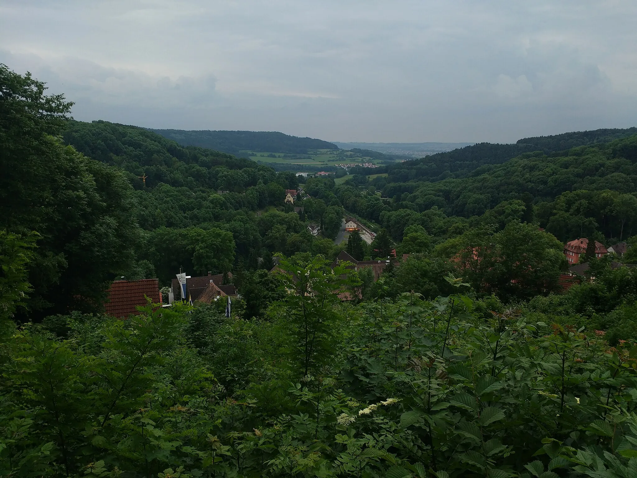 Photo showing: Gräfenberg vom Michaelsberg